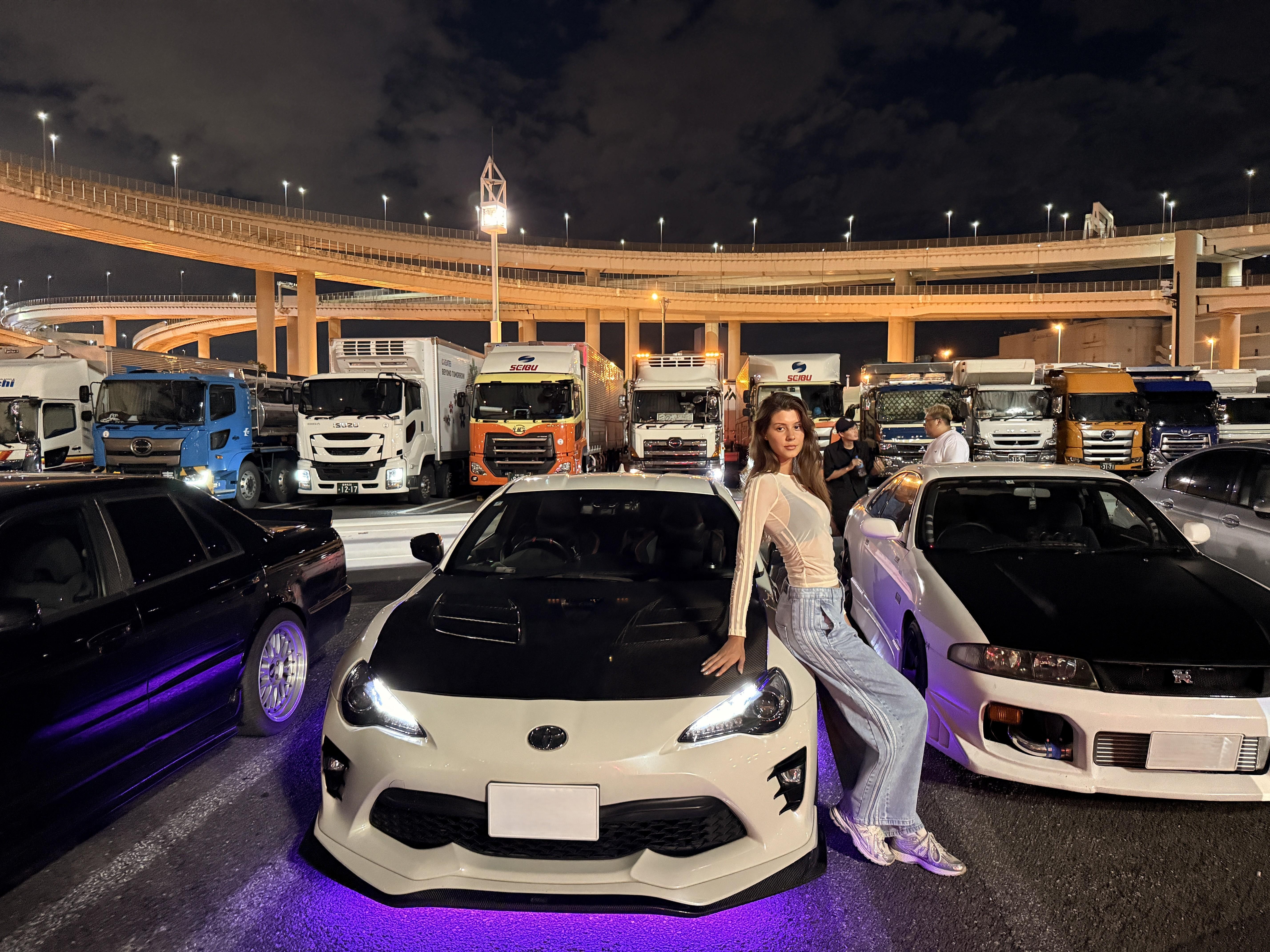 Tokyo Drift Daikoku Experience GTR34,R33,Silvia,Supra,GT86 - JDM Tokyo tour car and night drive