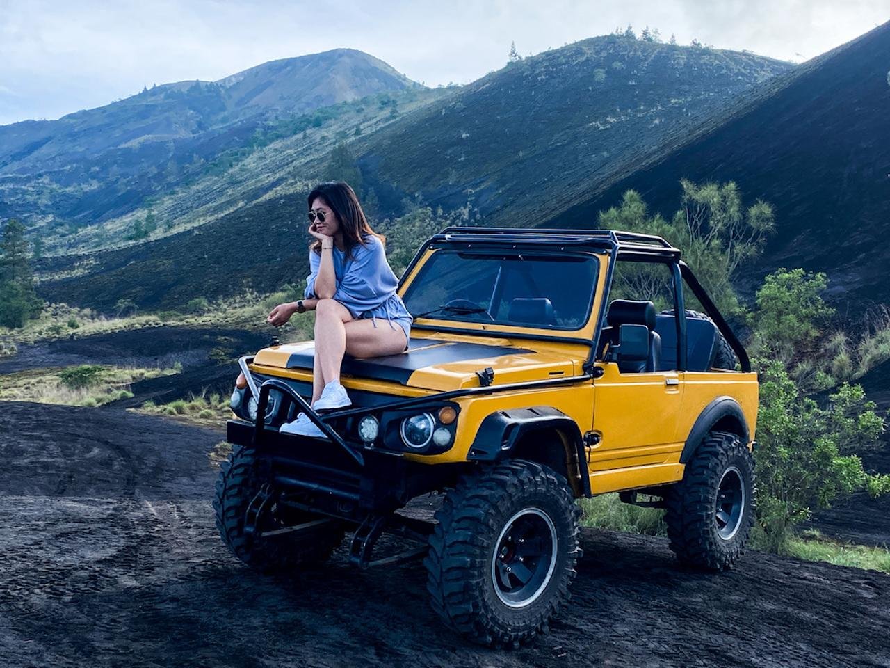 Mount Batur 4WD Jeep Adventure & Natural Hot Springs