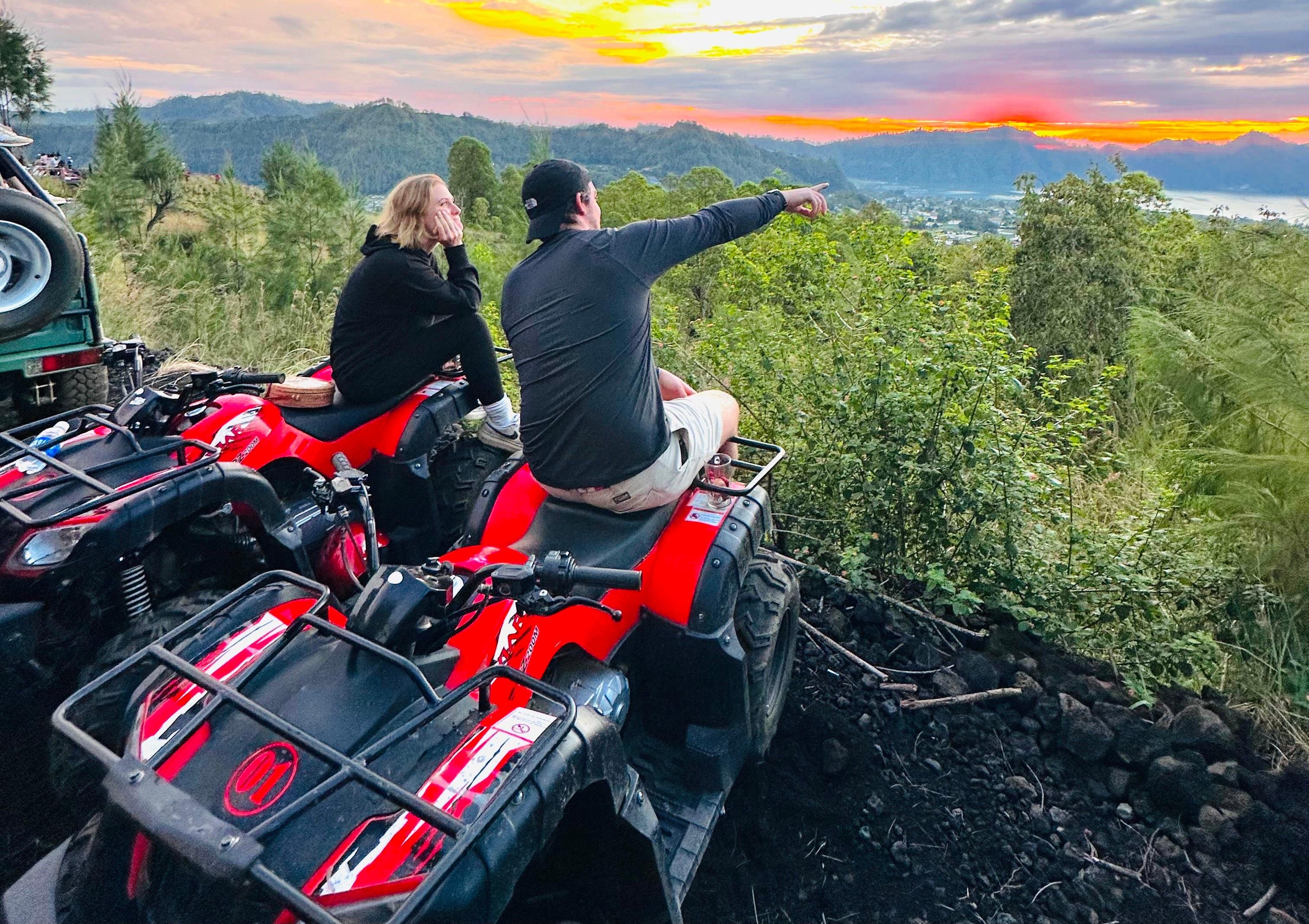 Mount Batur ATV Sunrise, Breakfast & Hot Spring Adventure