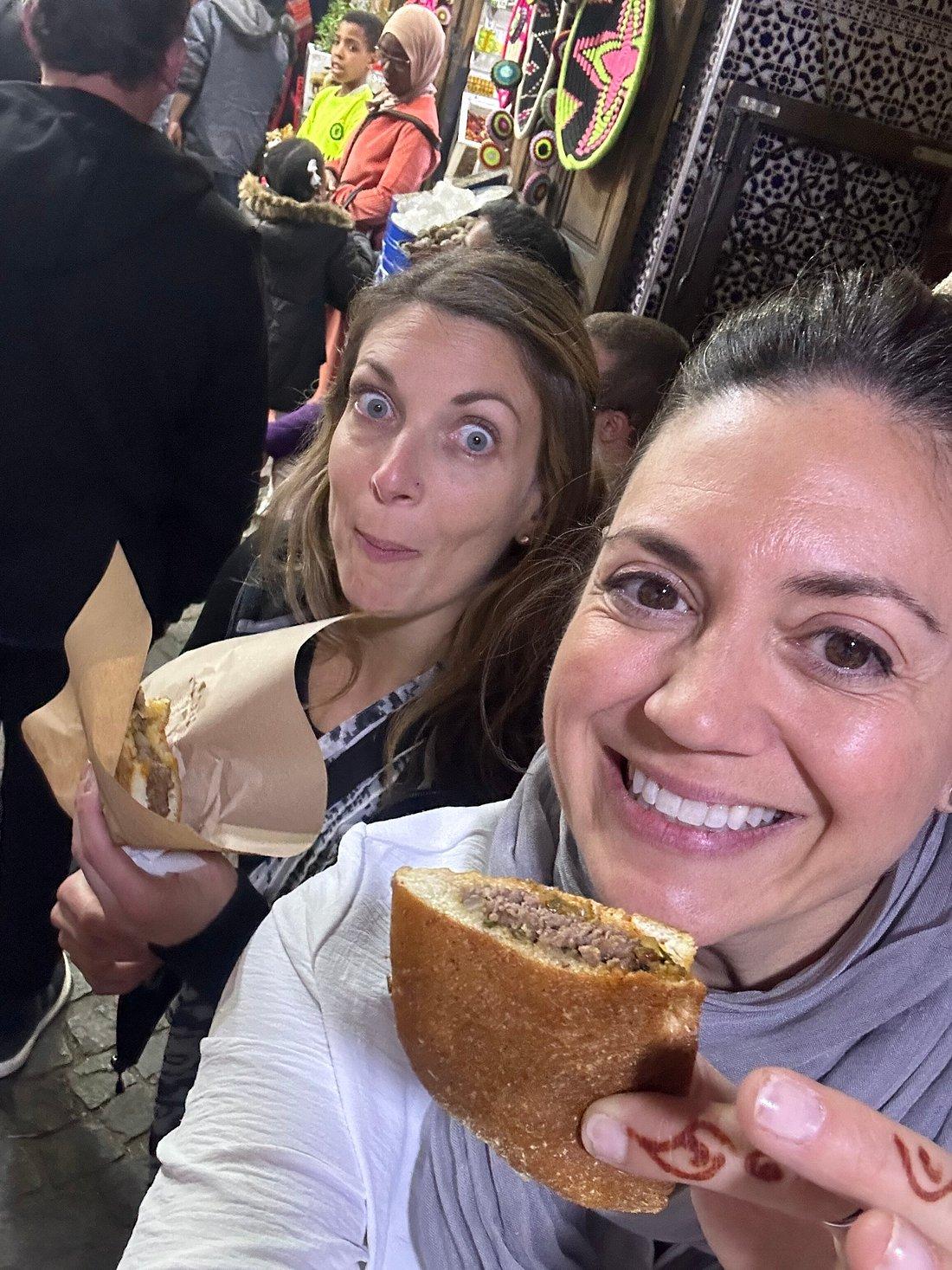 Marrakech Evening Food Walk & Moroccan Dinner