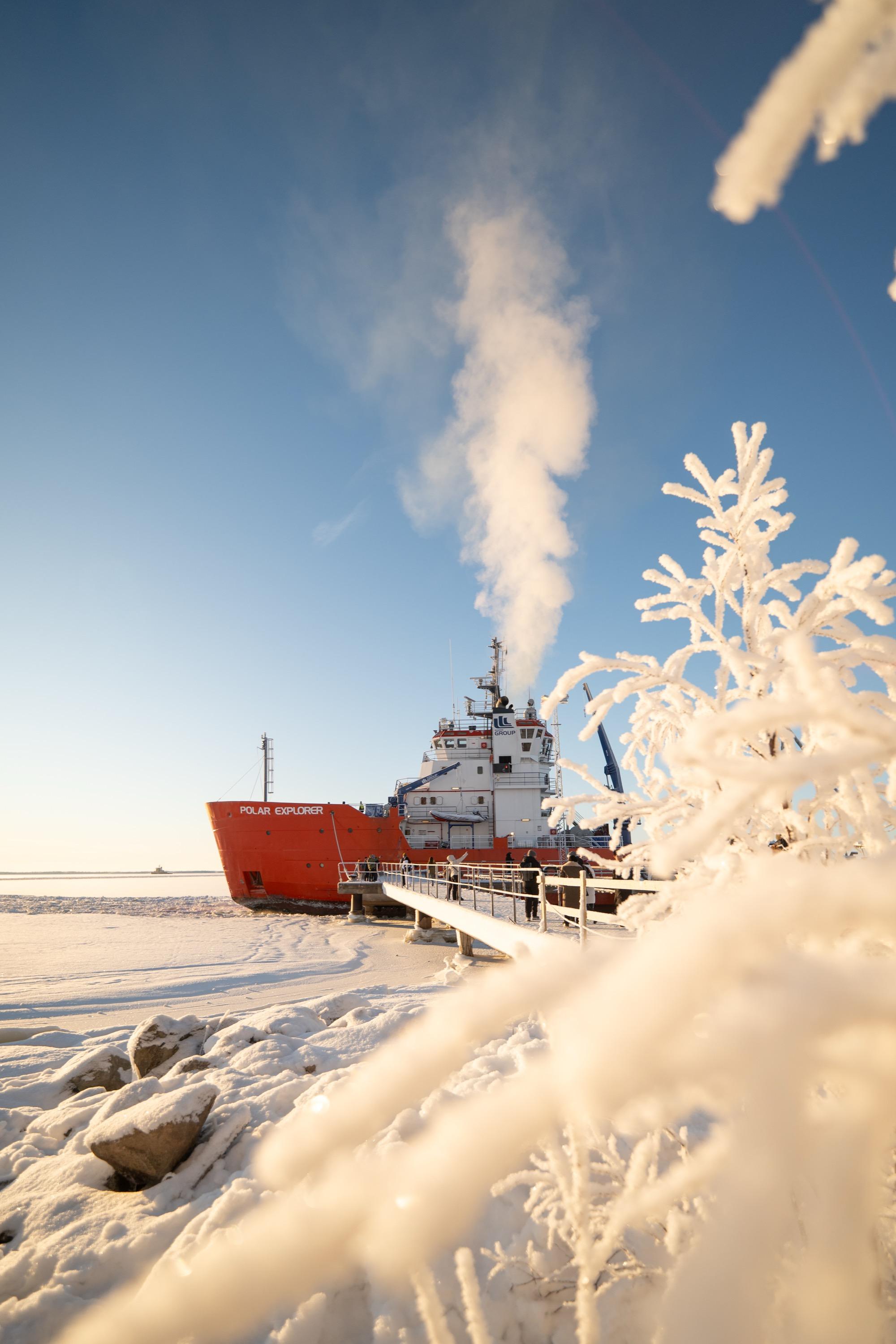Arctic Icebreaker Cruise: Float & Walk on Frozen Sea
