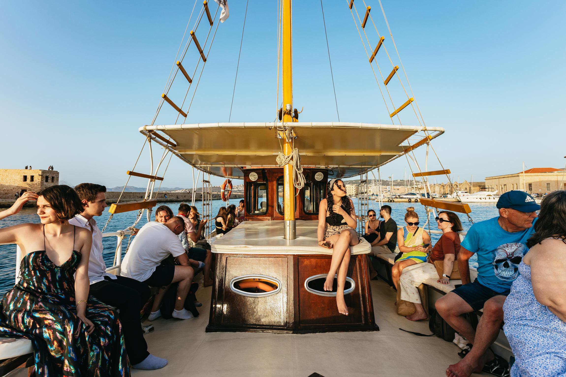 Chania: Sunset Boat Cruise with Guide - 2026 (Verified Reviews)