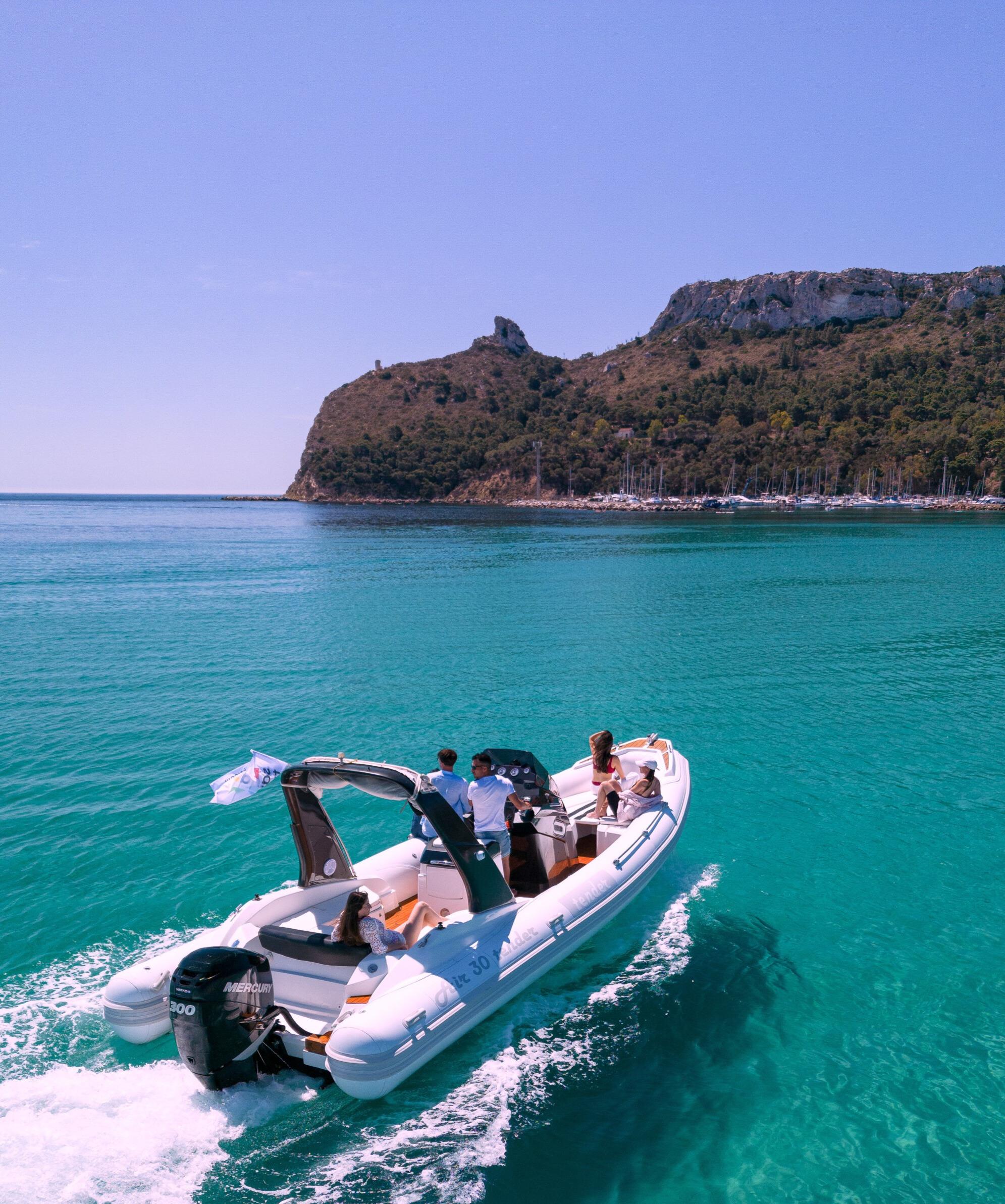 Cagliari Coastal Boat Adventure with Snorkeling