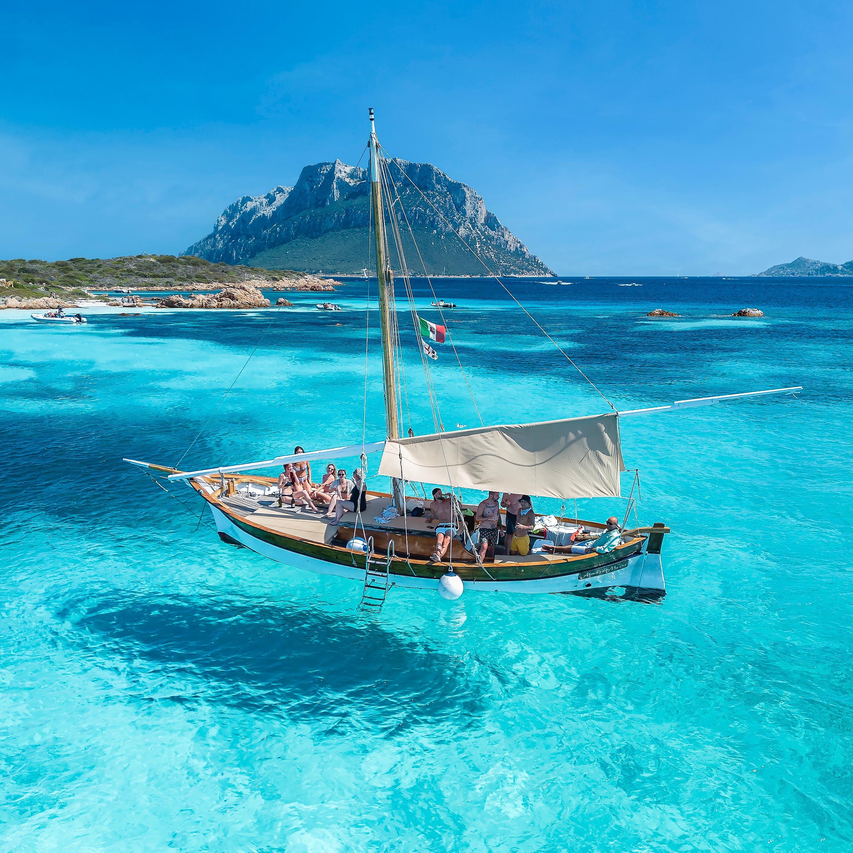 Traditional Boat Excursion to Tavolara & Molara Islands