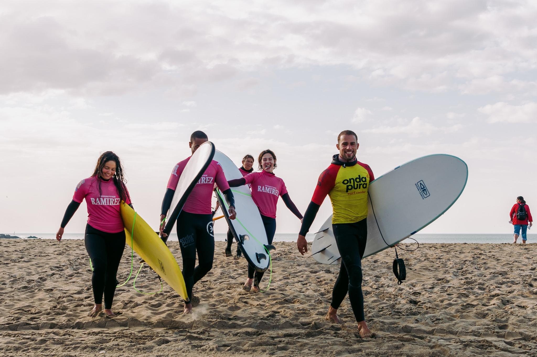 Group Surf Lesson with Onda Pura