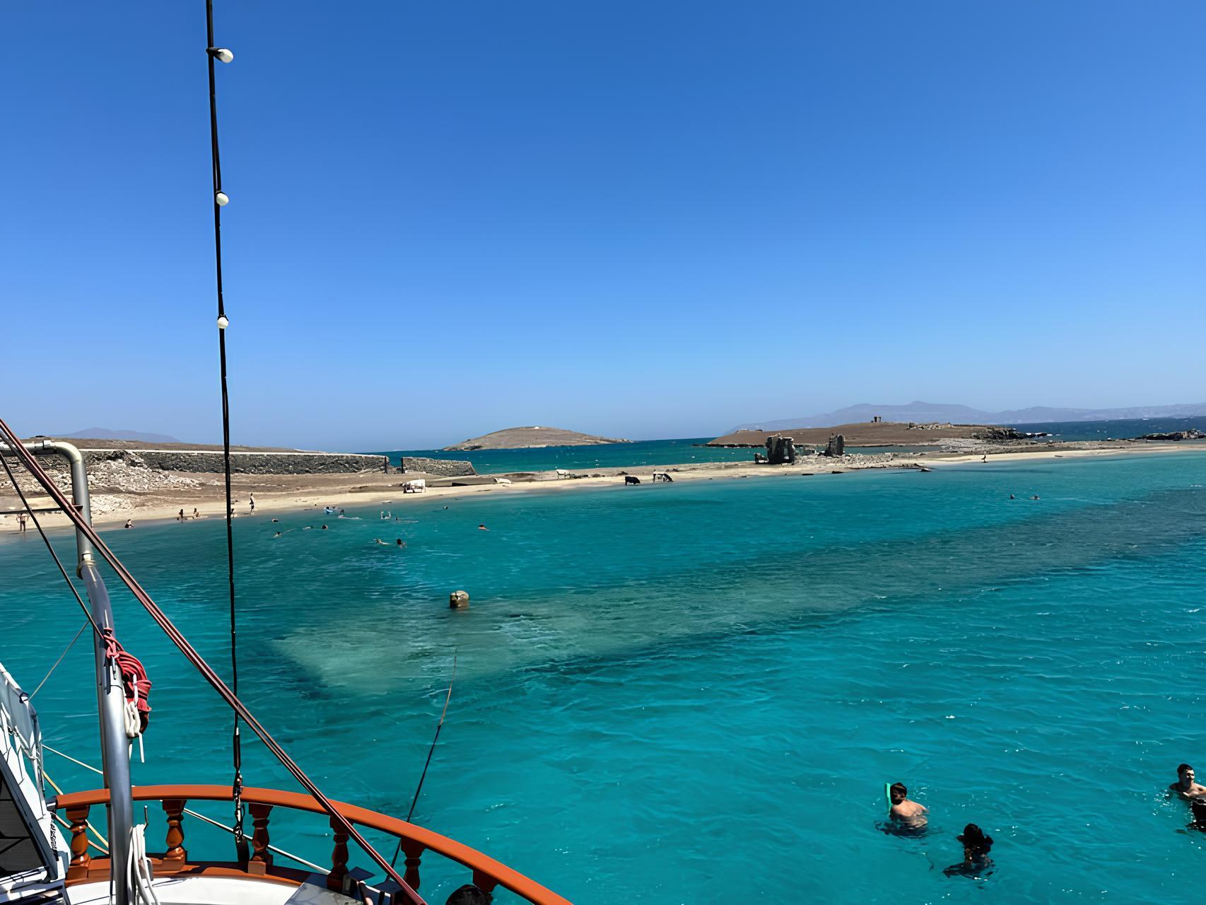Delos & Rhenia Islands Sailing Cruise from Mykonos