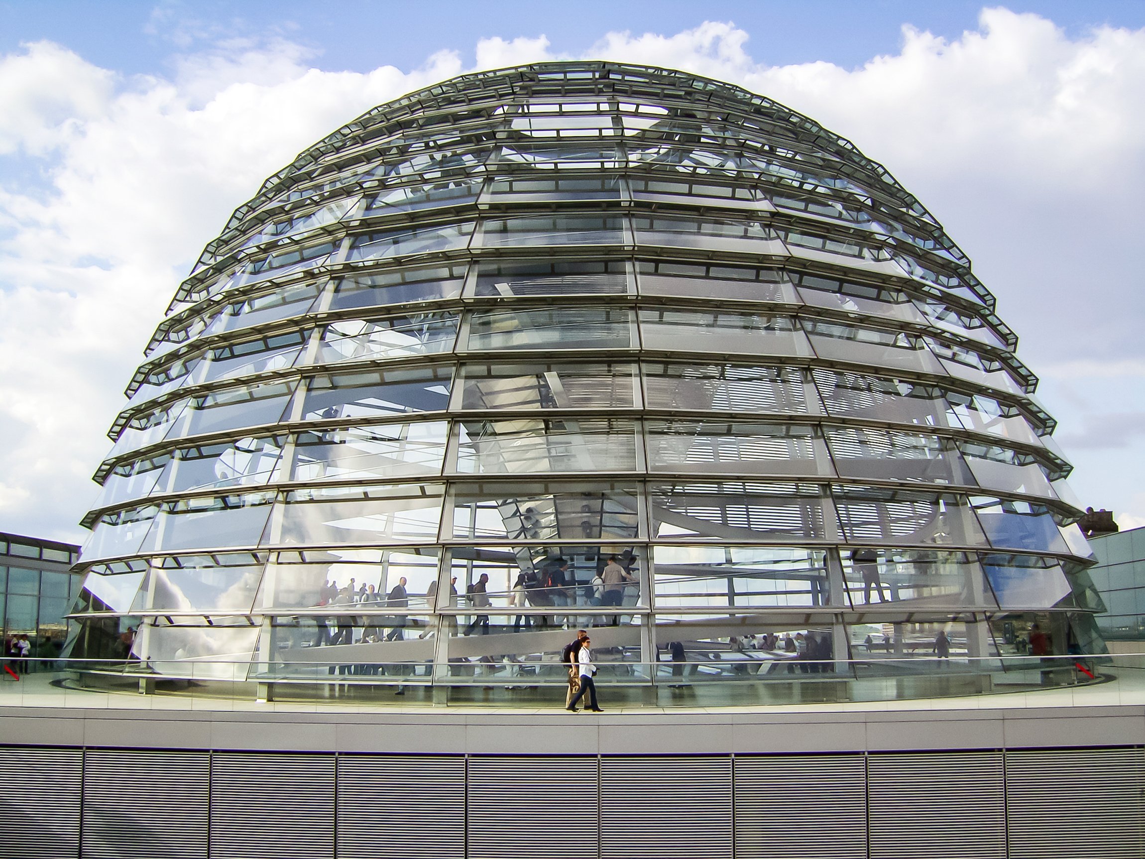 Reichstag dome visit and plenary chamber, Berlin — image 5