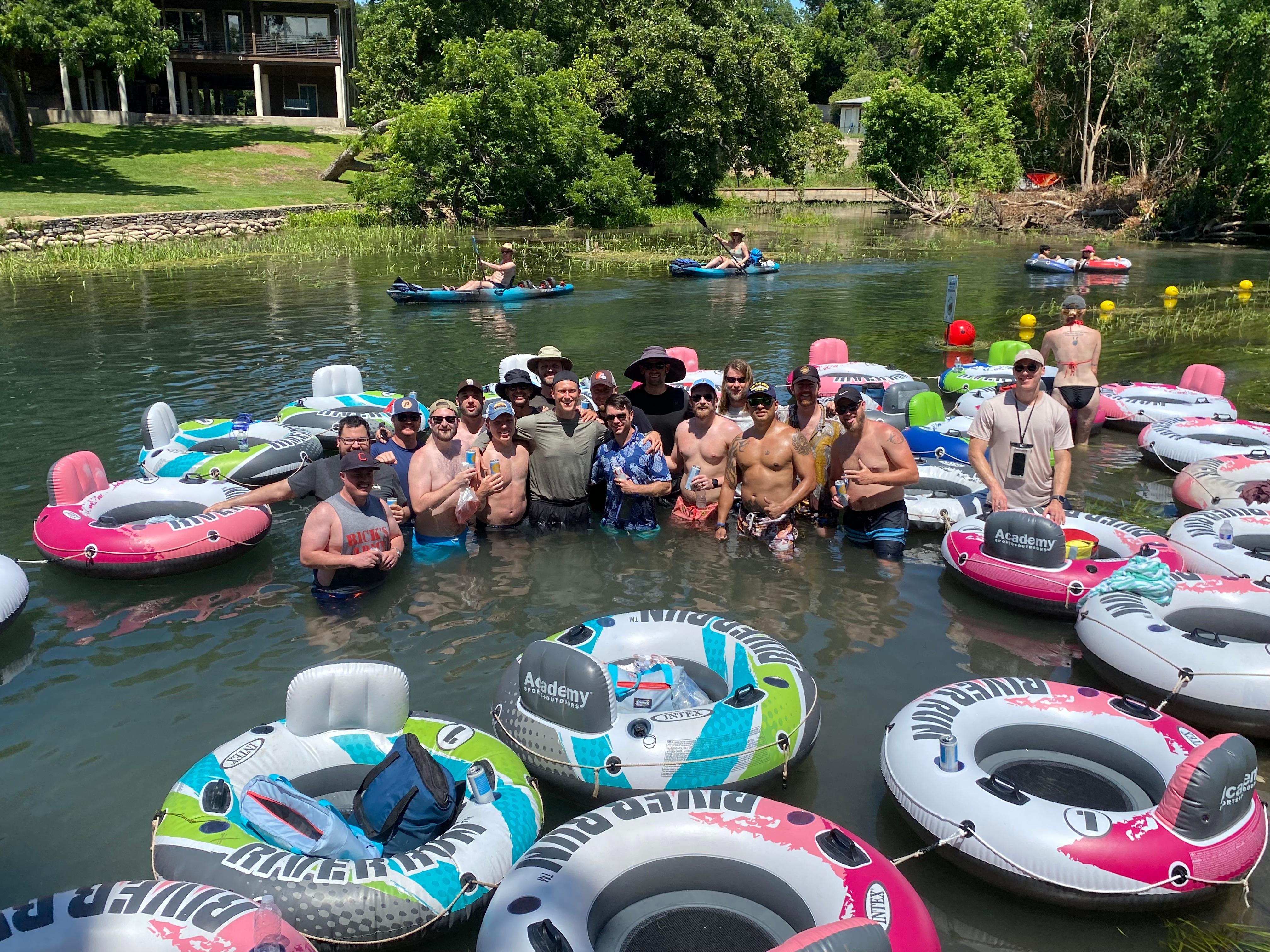 San Marcos River Social Tubing Adventure from Austin
