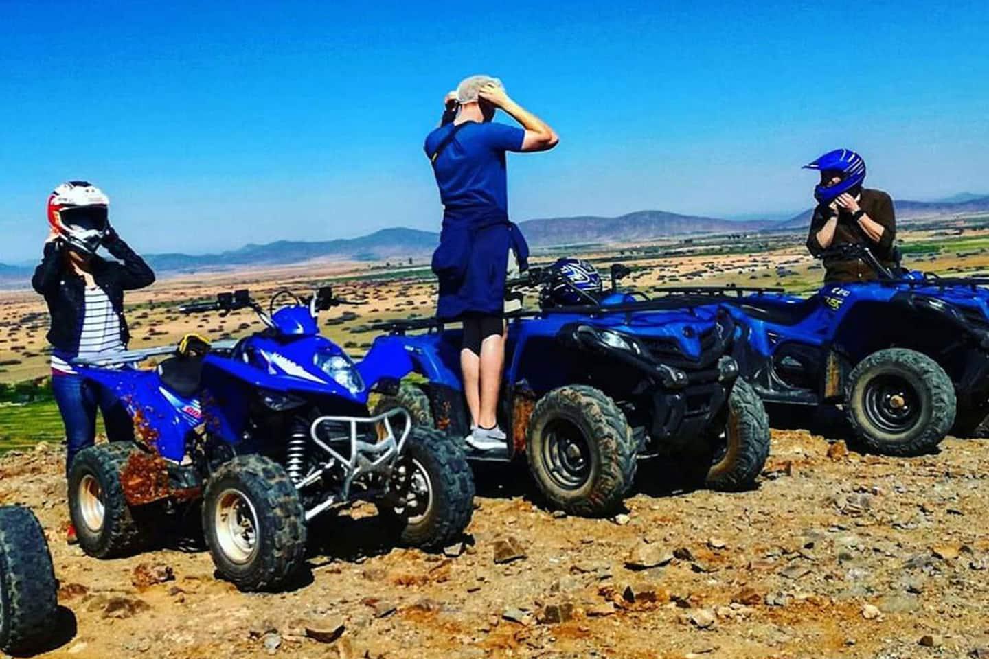 Agafay Desert Adventure: Quad Biking, Camel Trek & Dinner Show