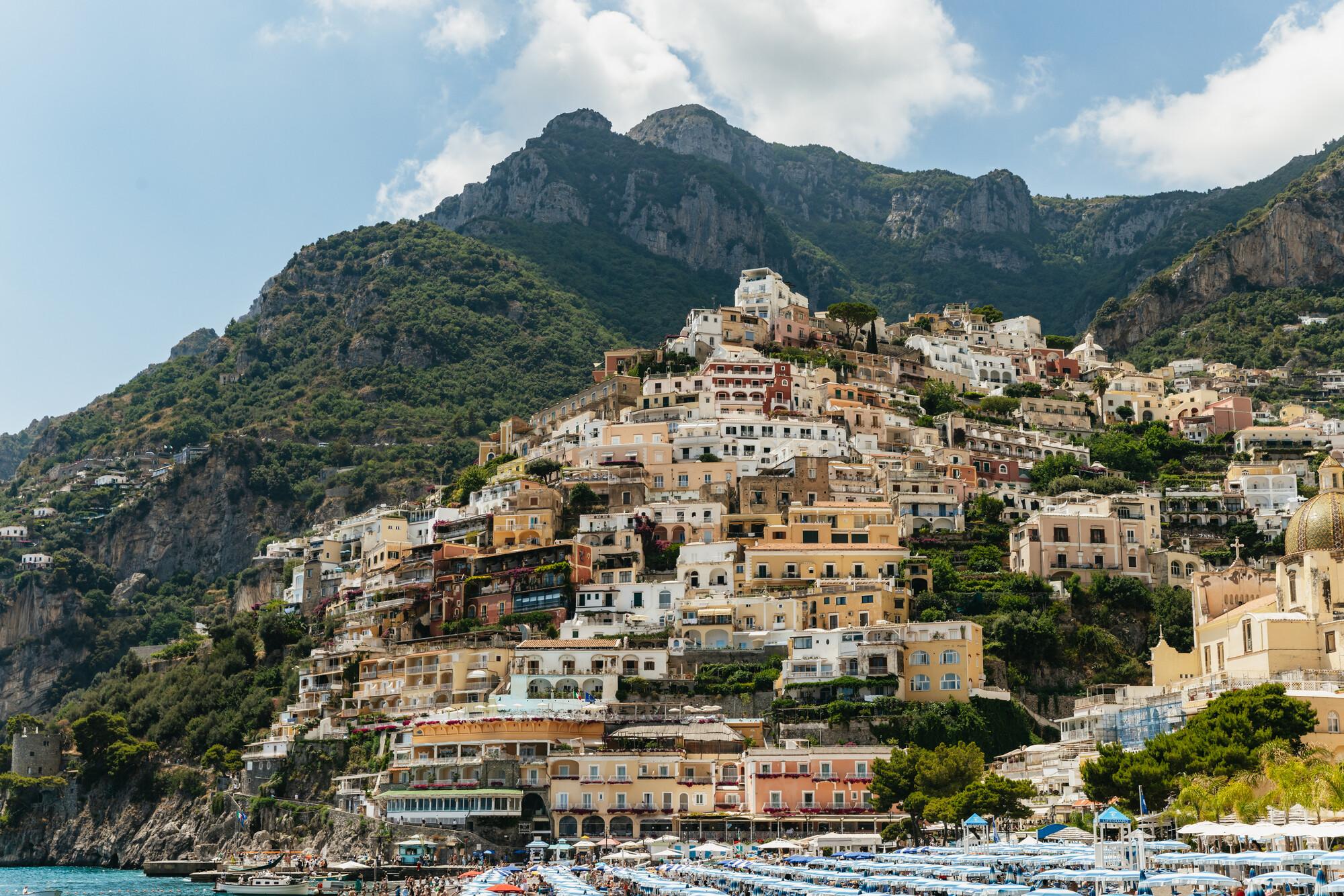Rome to Amalfi Coast & Positano Day Trip with Optional Boat Cruise