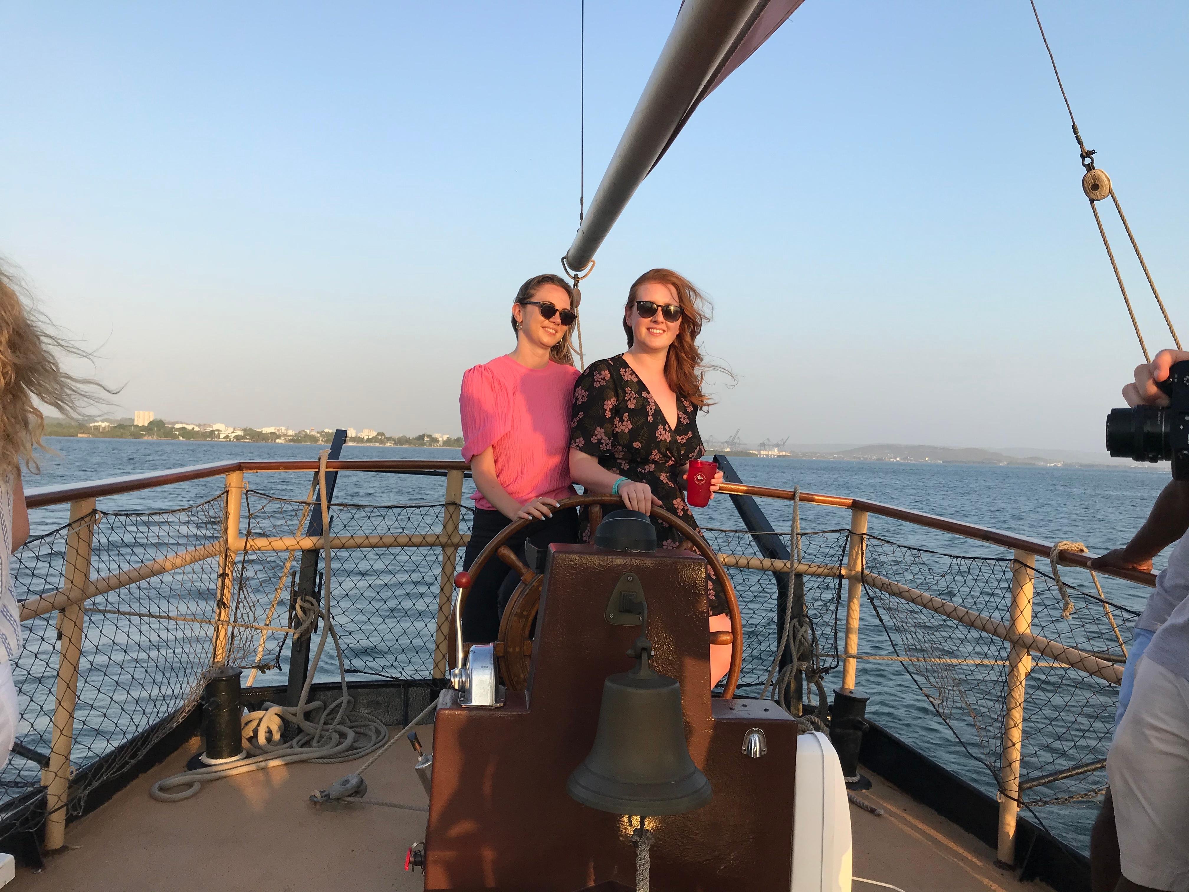 Cartagena Sunset Pirate Ship Cruise with Open Bar