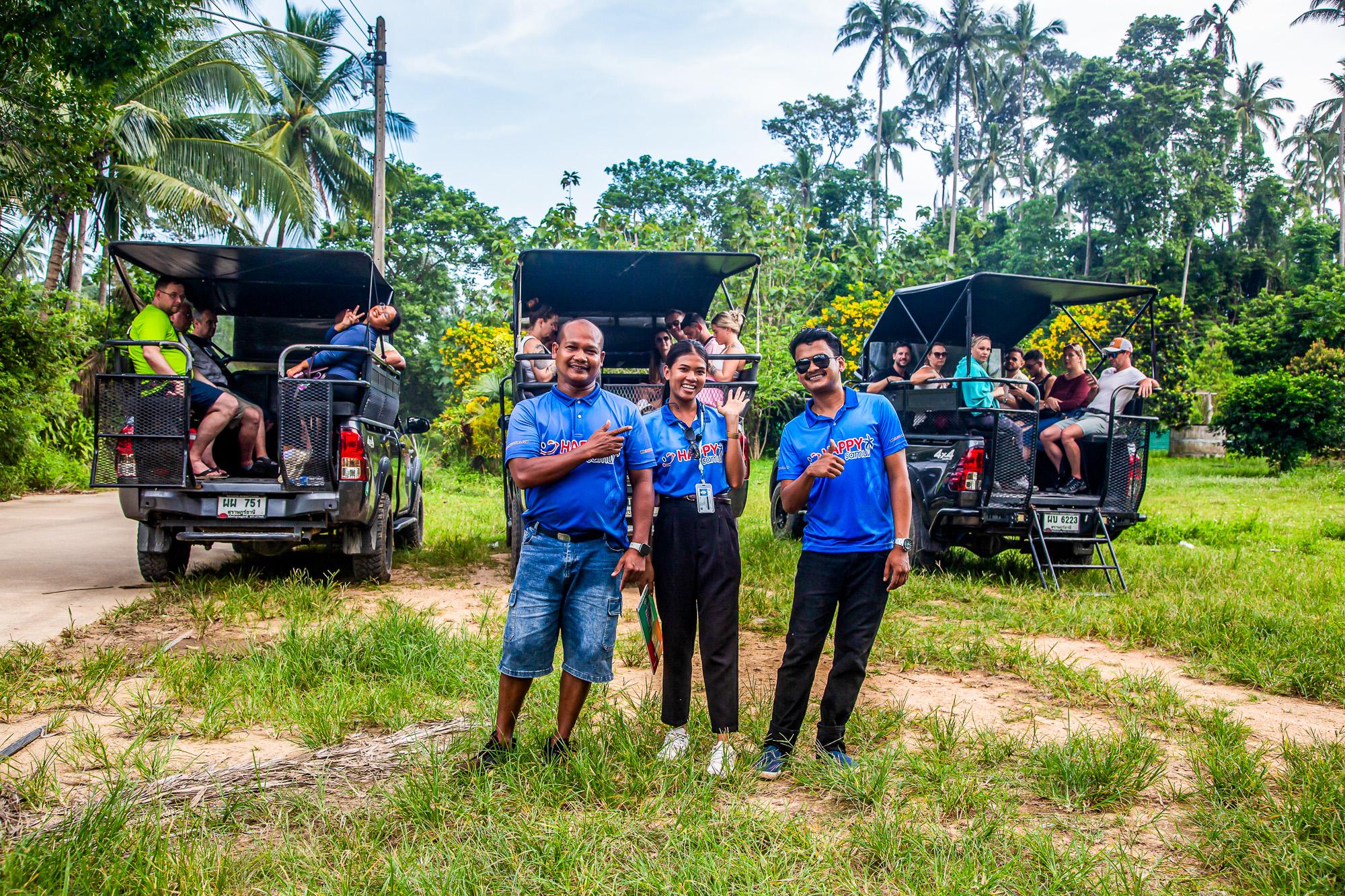 Koh Samui Jungle Adventure: Elephant Sanctuary & Waterfalls