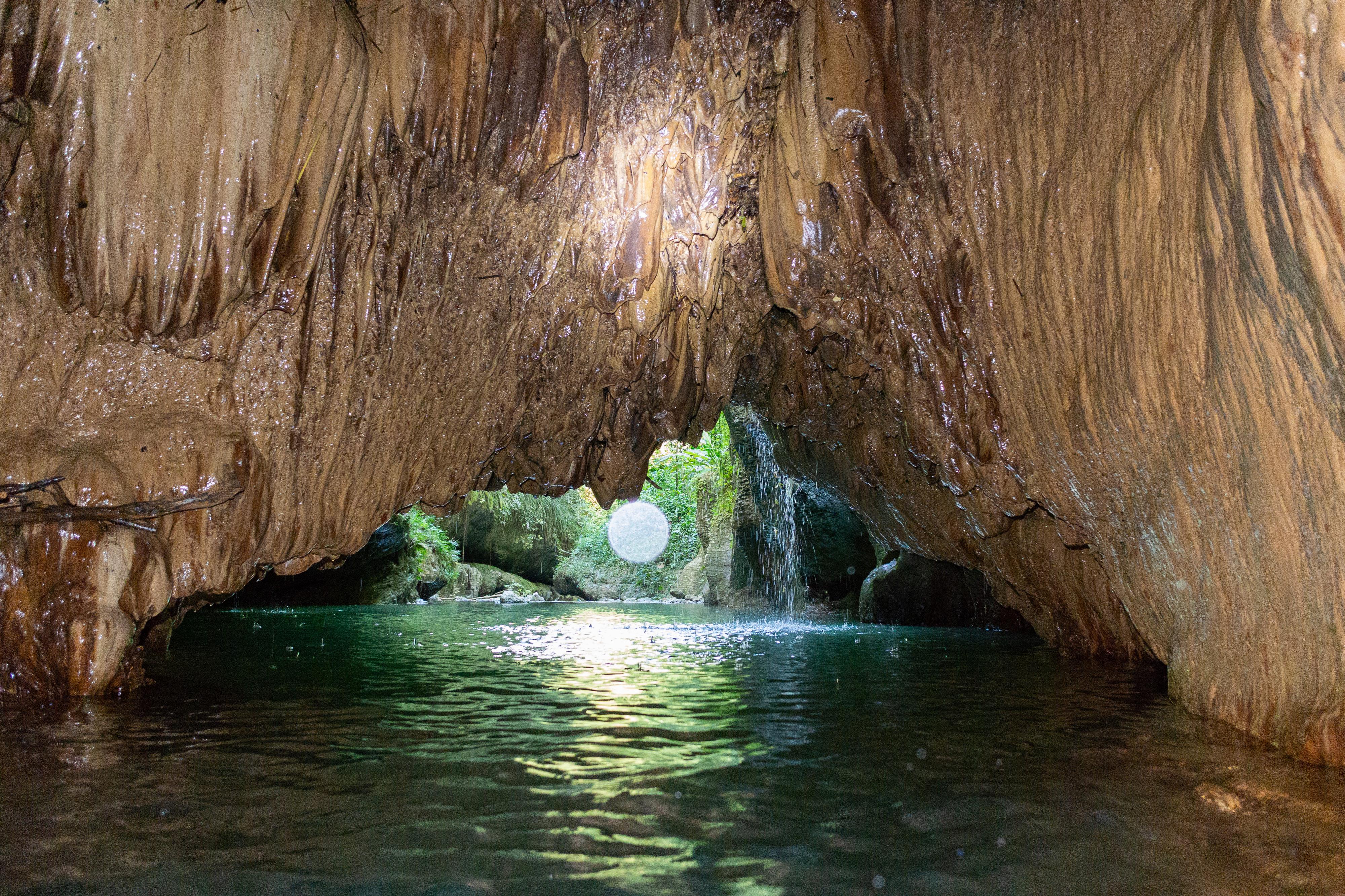 San Juan: Arenales Cave & Charco Azul Adventure