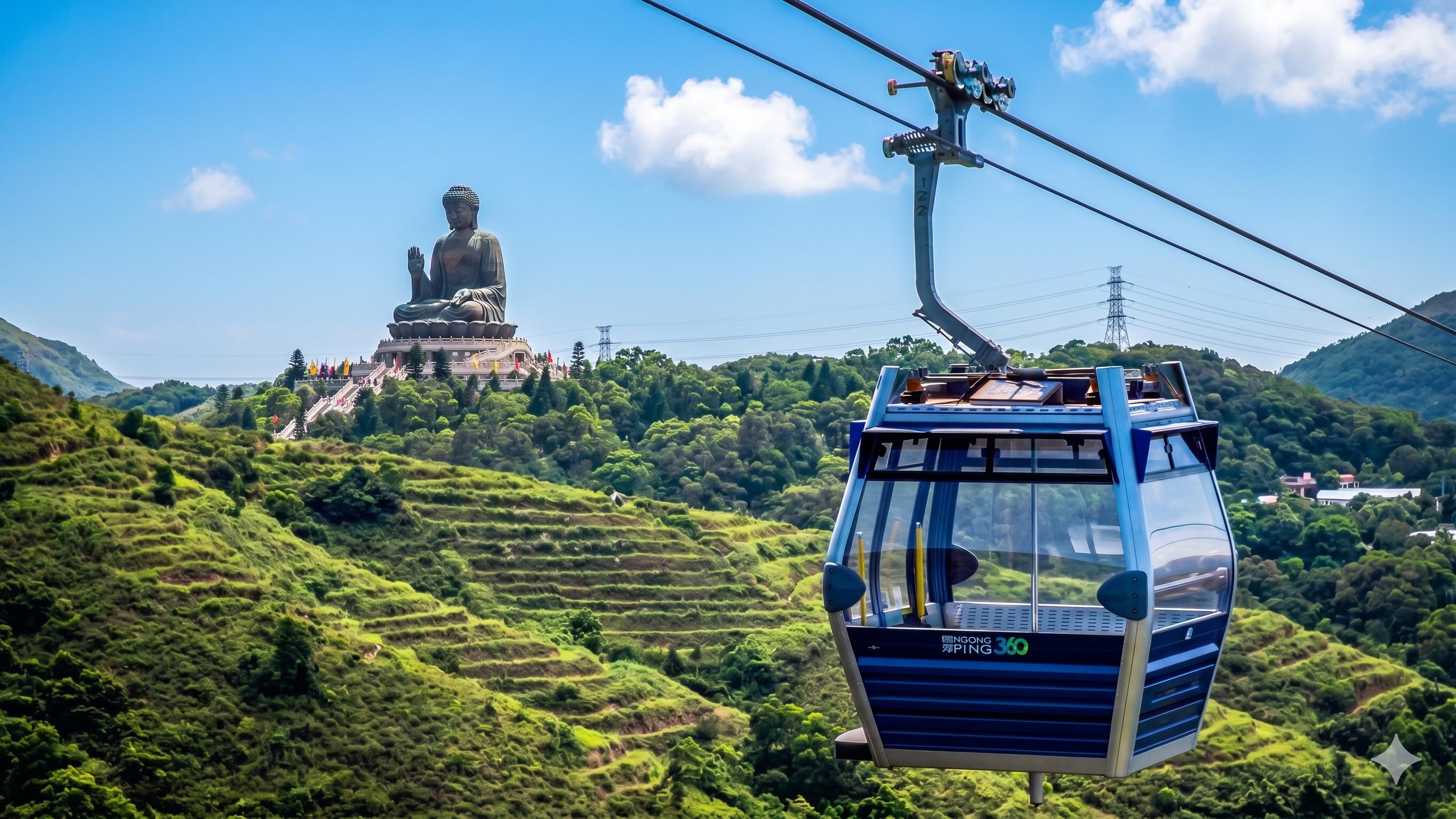 Lantau Island Discovery: Cable Car, Giant Buddha & Tai O Village
