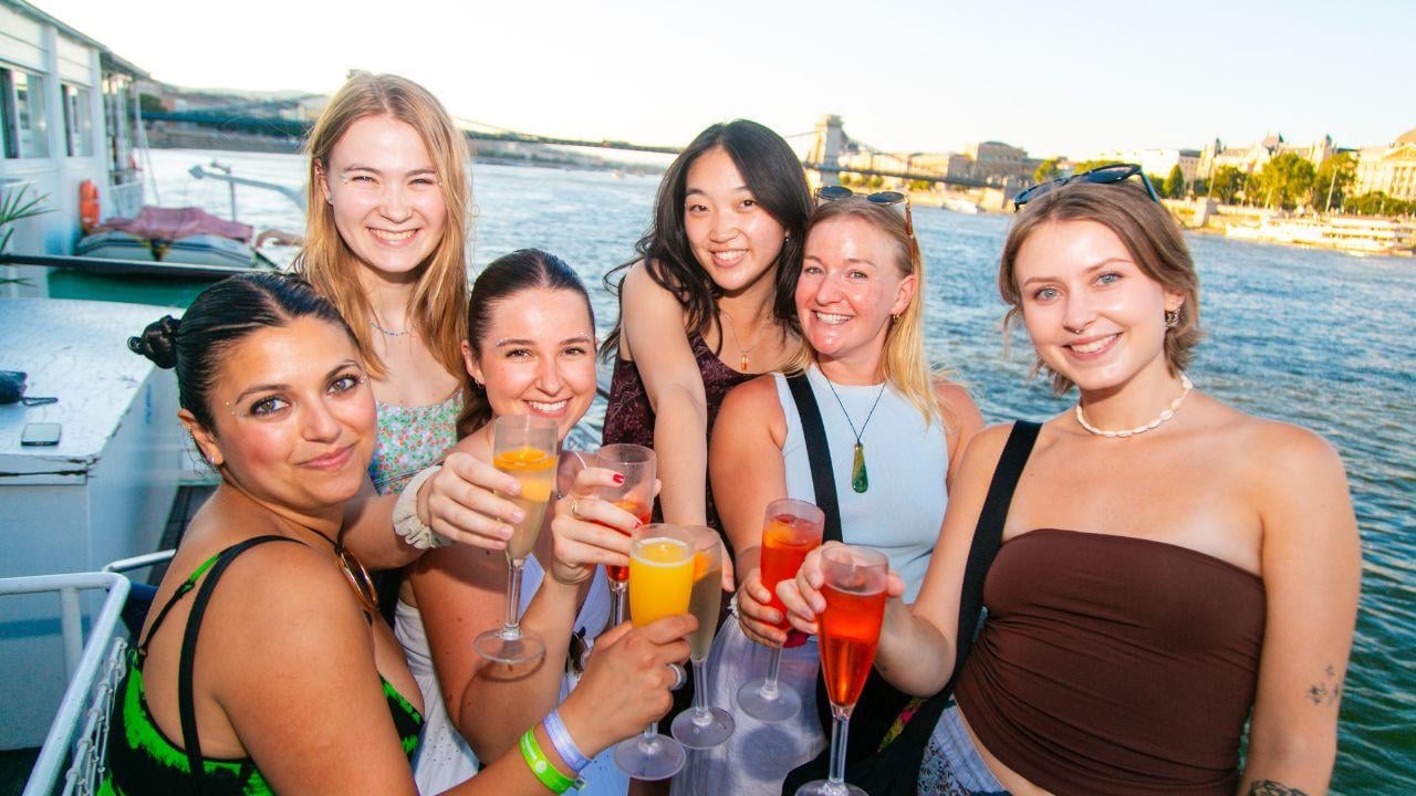 Danube River Cruise with Unlimited Prosecco Cocktails