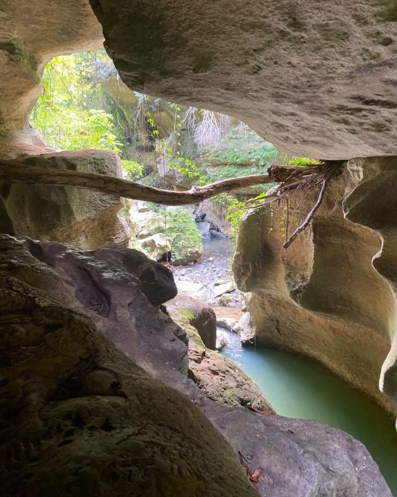 San Juan: Arenales Cave & Charco Azul Adventure