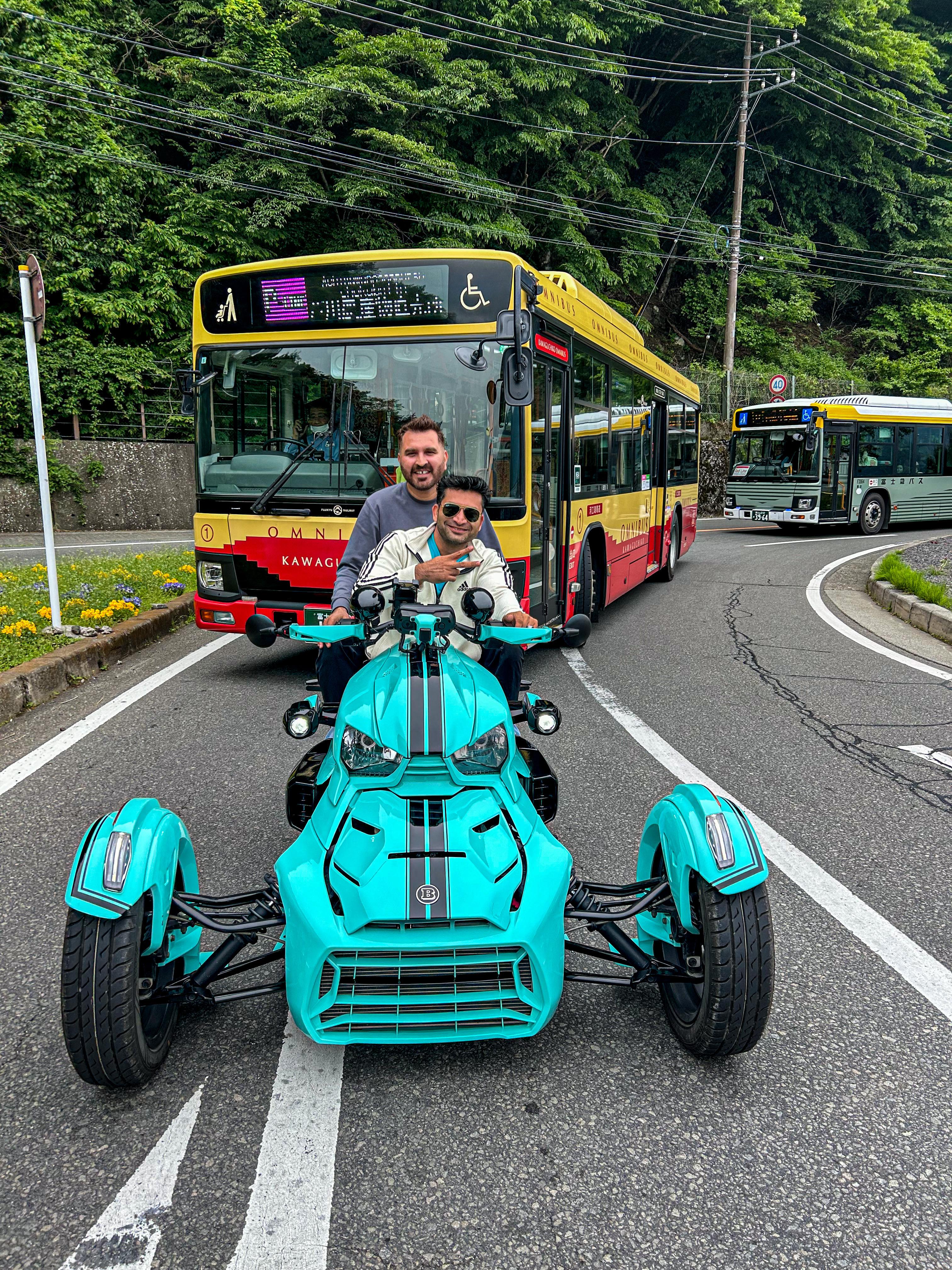 Mt. Fuji Guided Can-Am Trike Experience