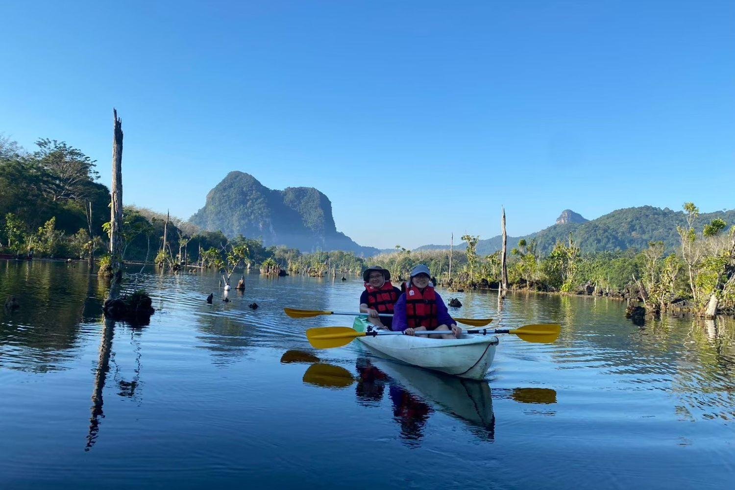 Krabi Nature Day: Emerald Pool, Hot Springs & Freshwater Kayaking