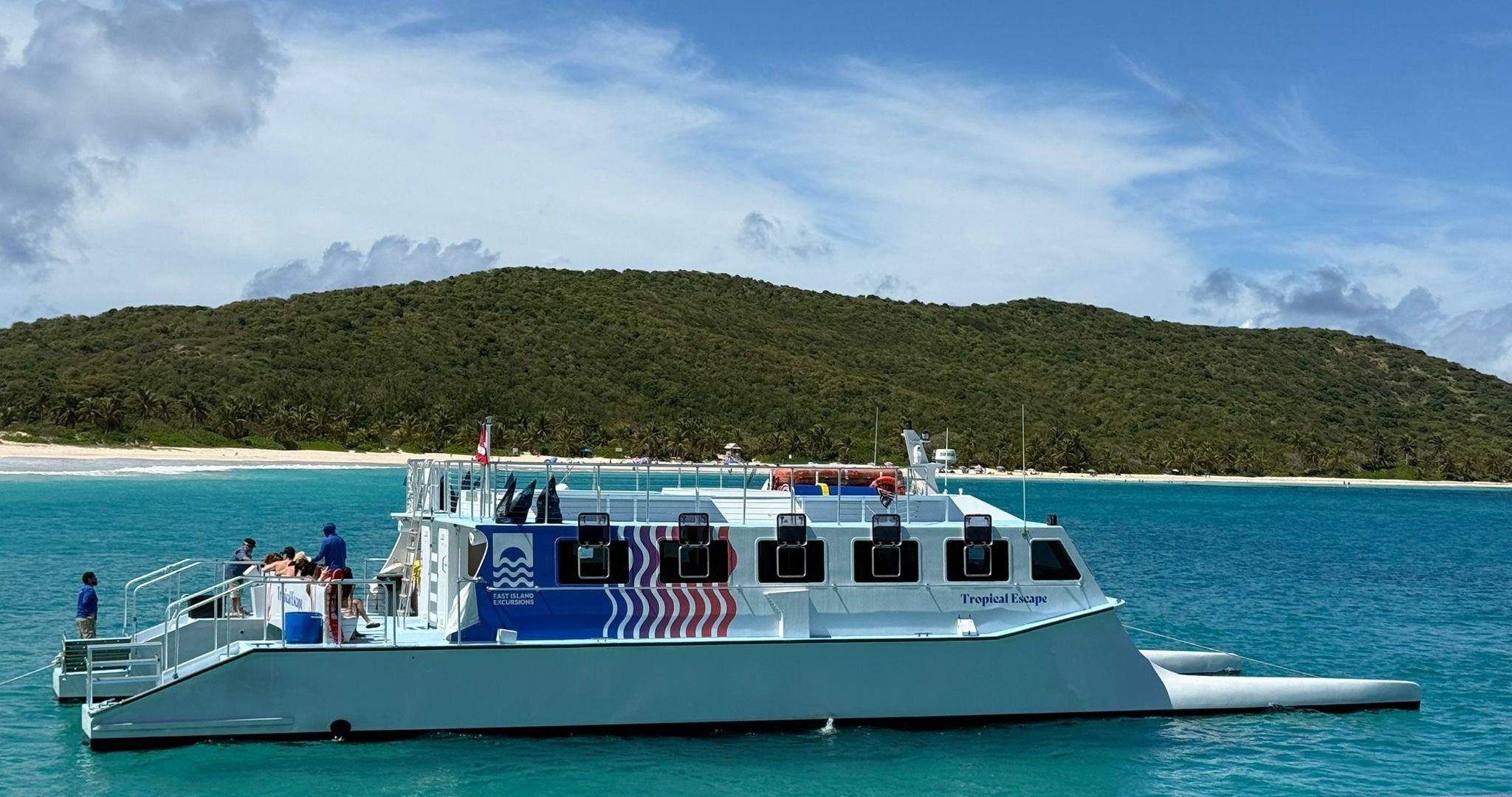 Full-Day Culebra Islands Catamaran Expedition from Fajardo