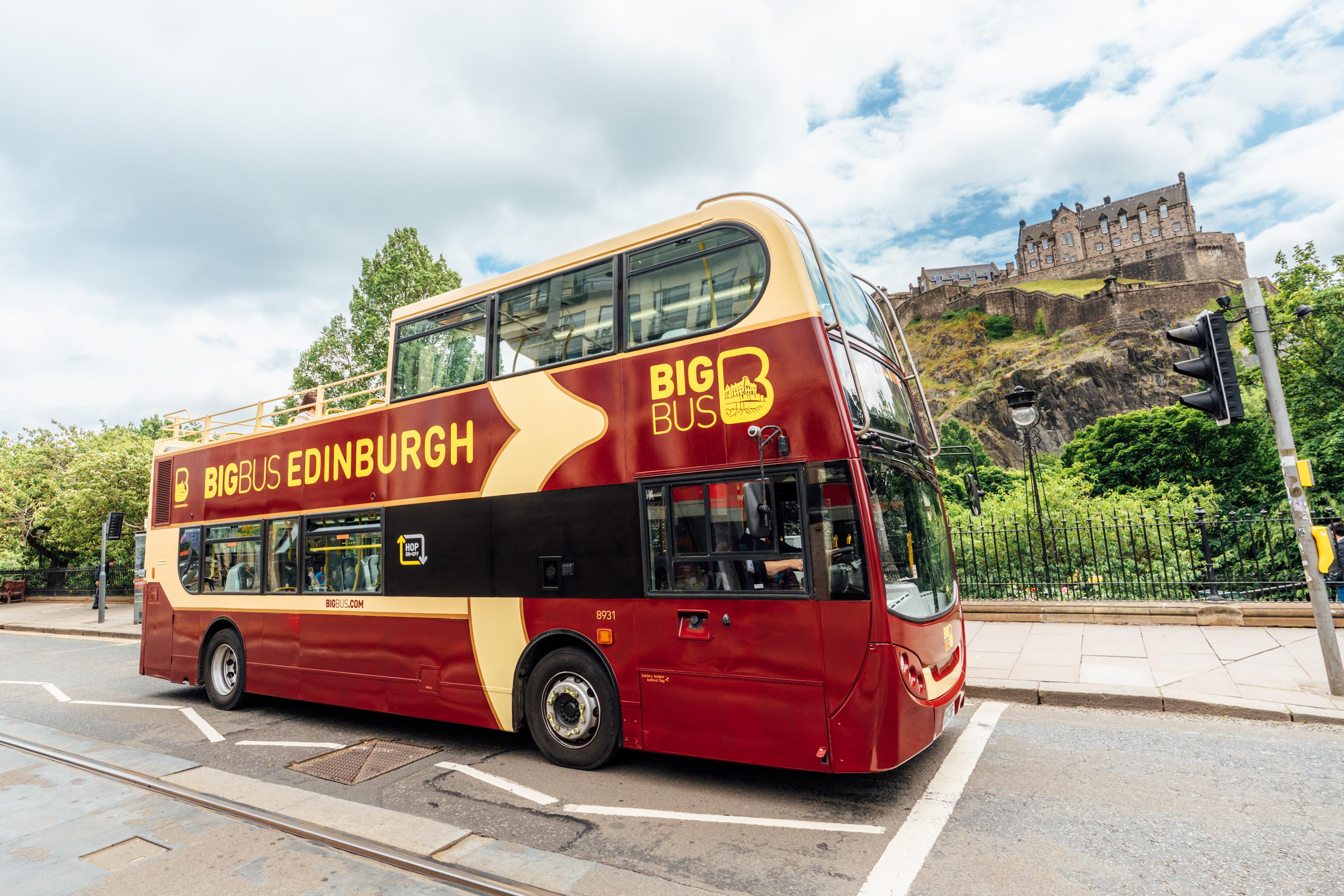 Edinburgh Big Bus Hop-On, Hop-Off Open-Top Tour