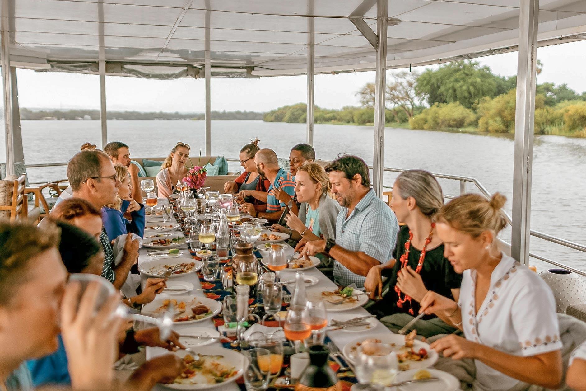 Zambezi River Sunset Cruise with Drinks & Snacks
