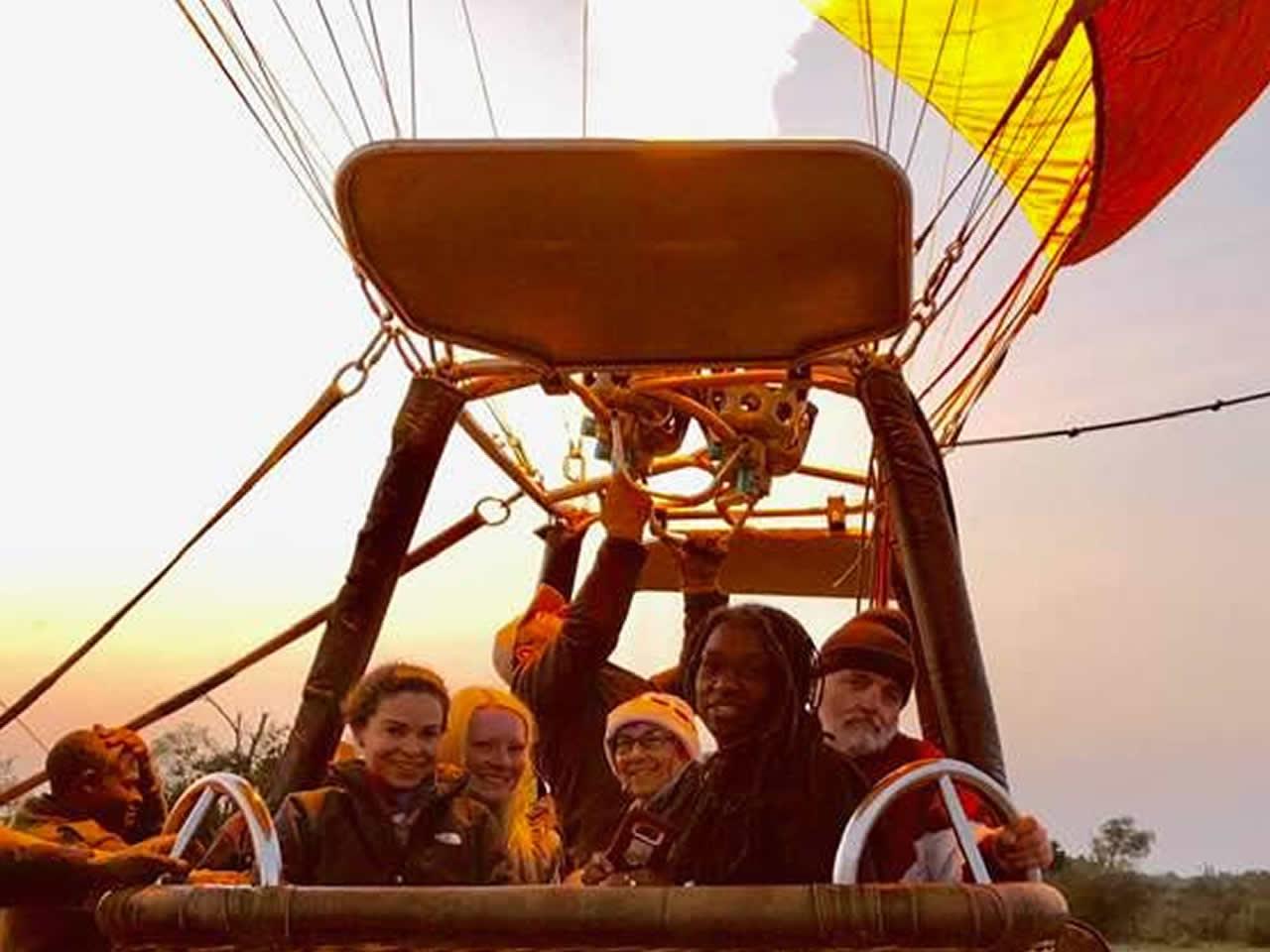 Maasai Mara Hot Air Balloon Safari with Bush Breakfast