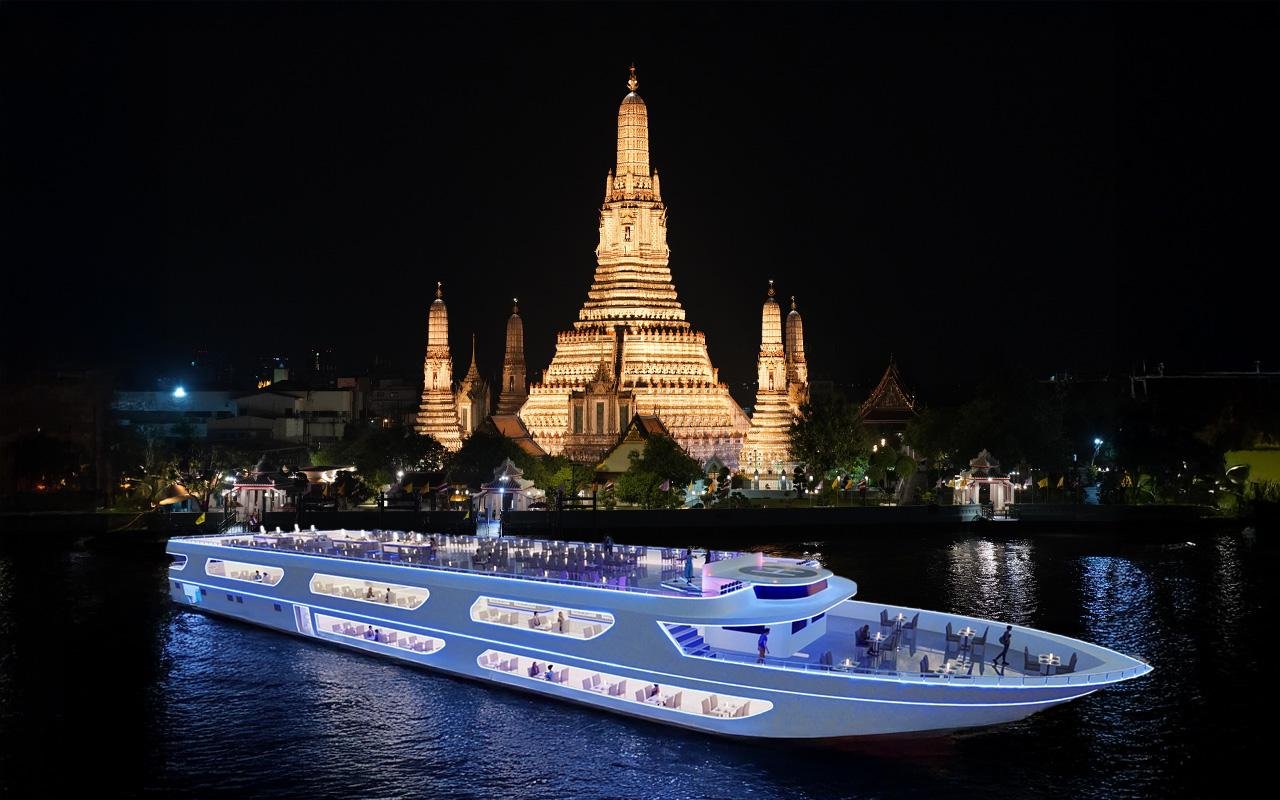 Chao Phraya Luxury White Cruise Experience