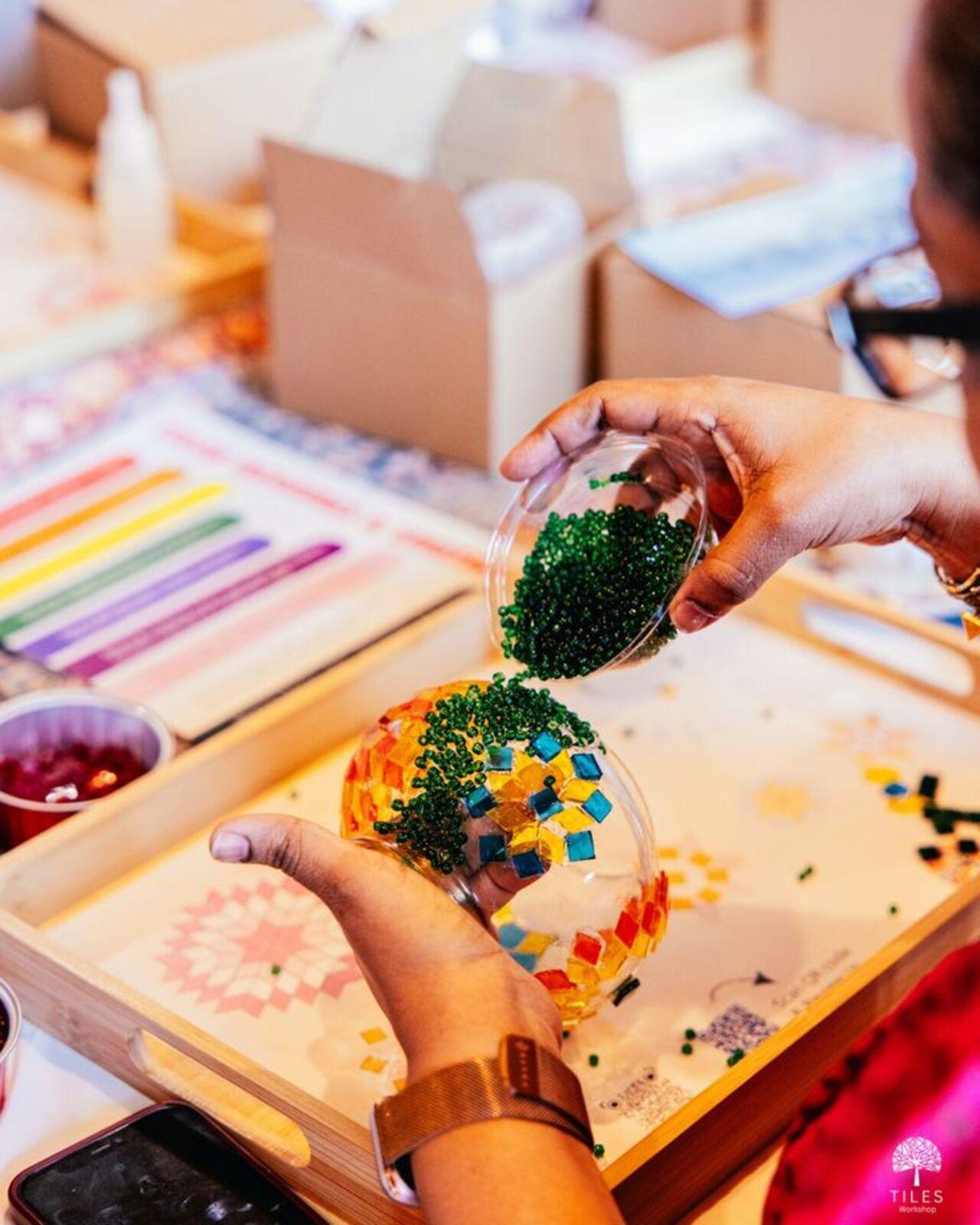 Turkish Mosaic Lamp Crafting Workshop