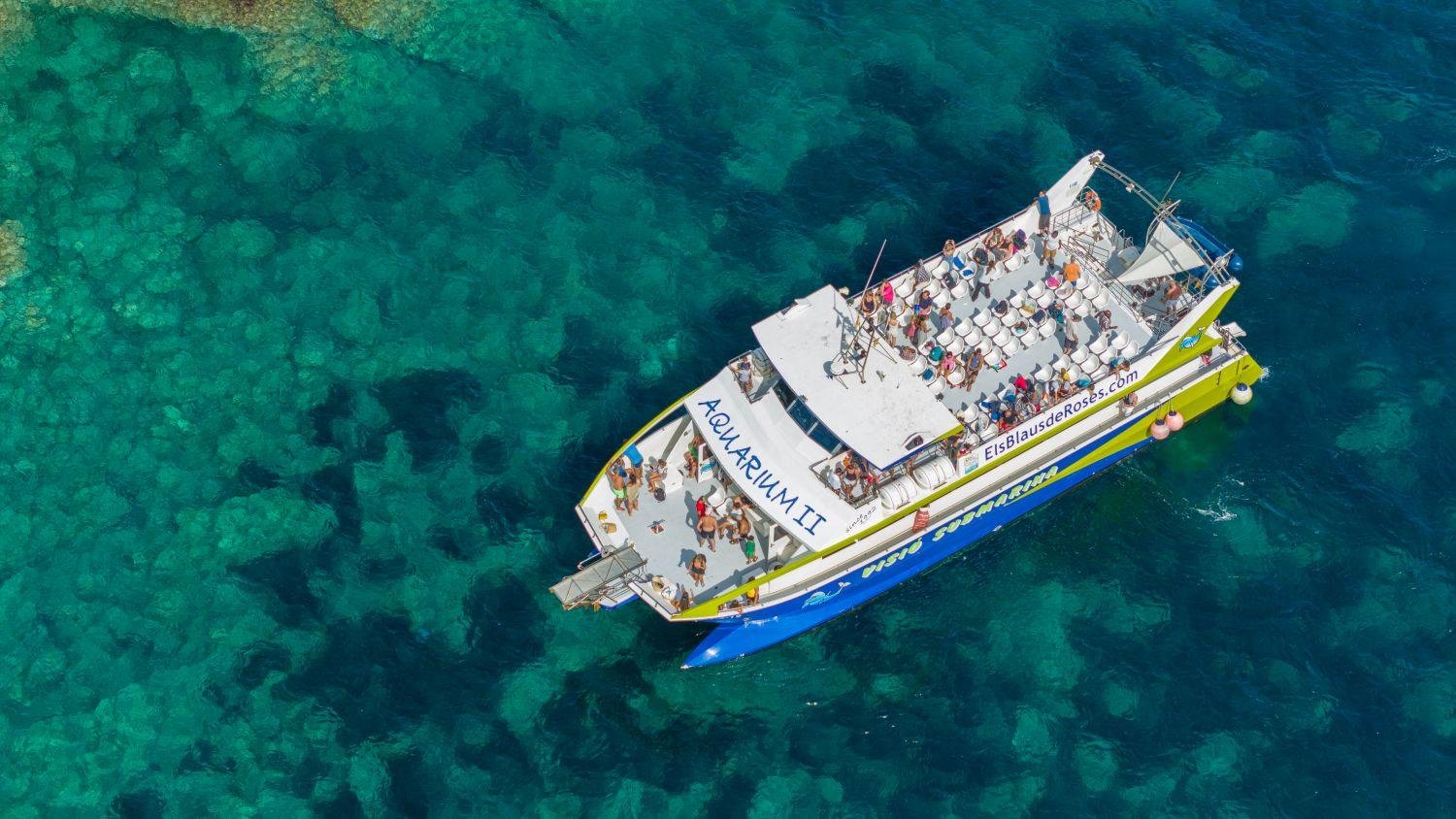 Cap Norfeu Catamaran with Underwater Viewing Rooms
