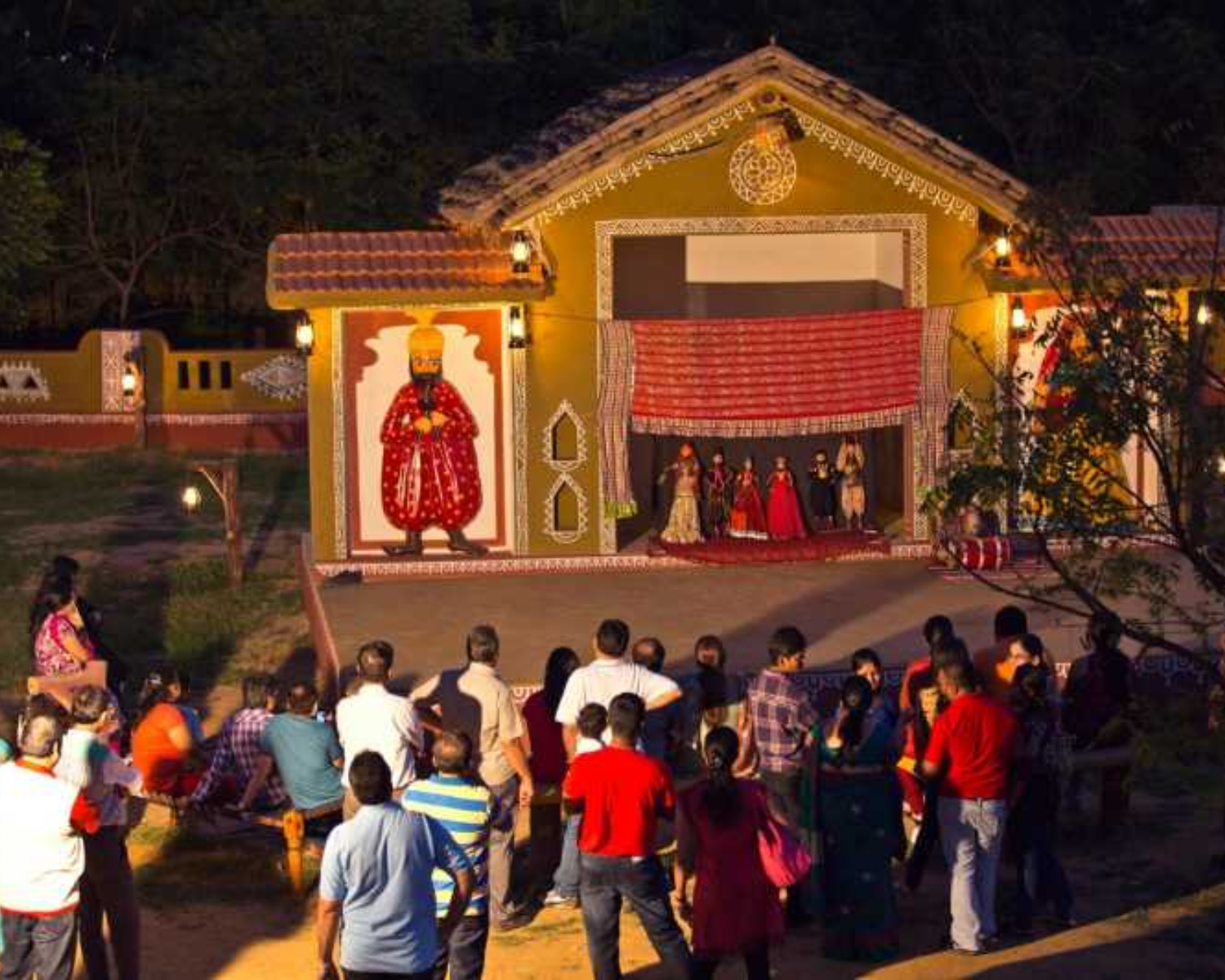 Jaipur Evening: Chokhi Dhani Culture & Rajasthani Dinner