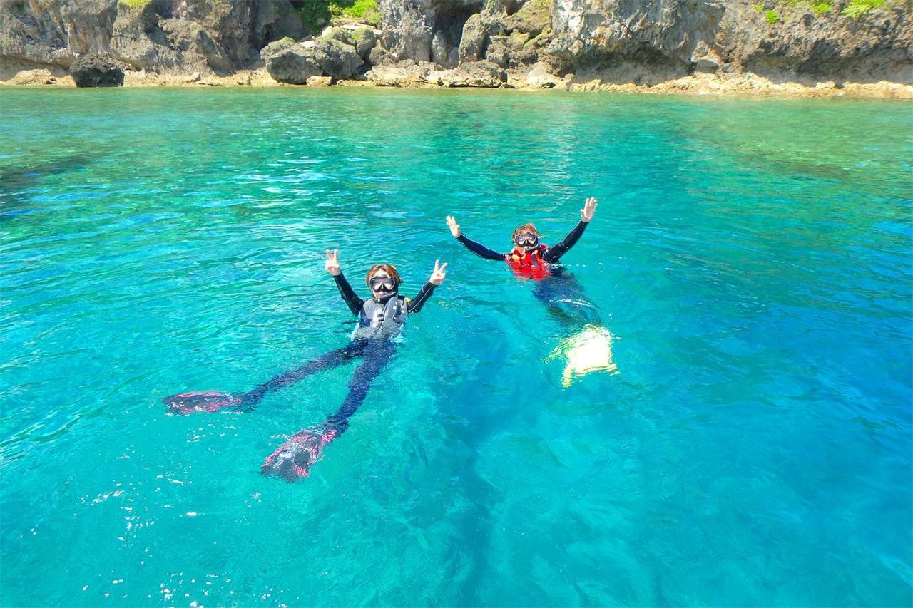Okinawa Blue Cave Shore Snorkeling Adventure