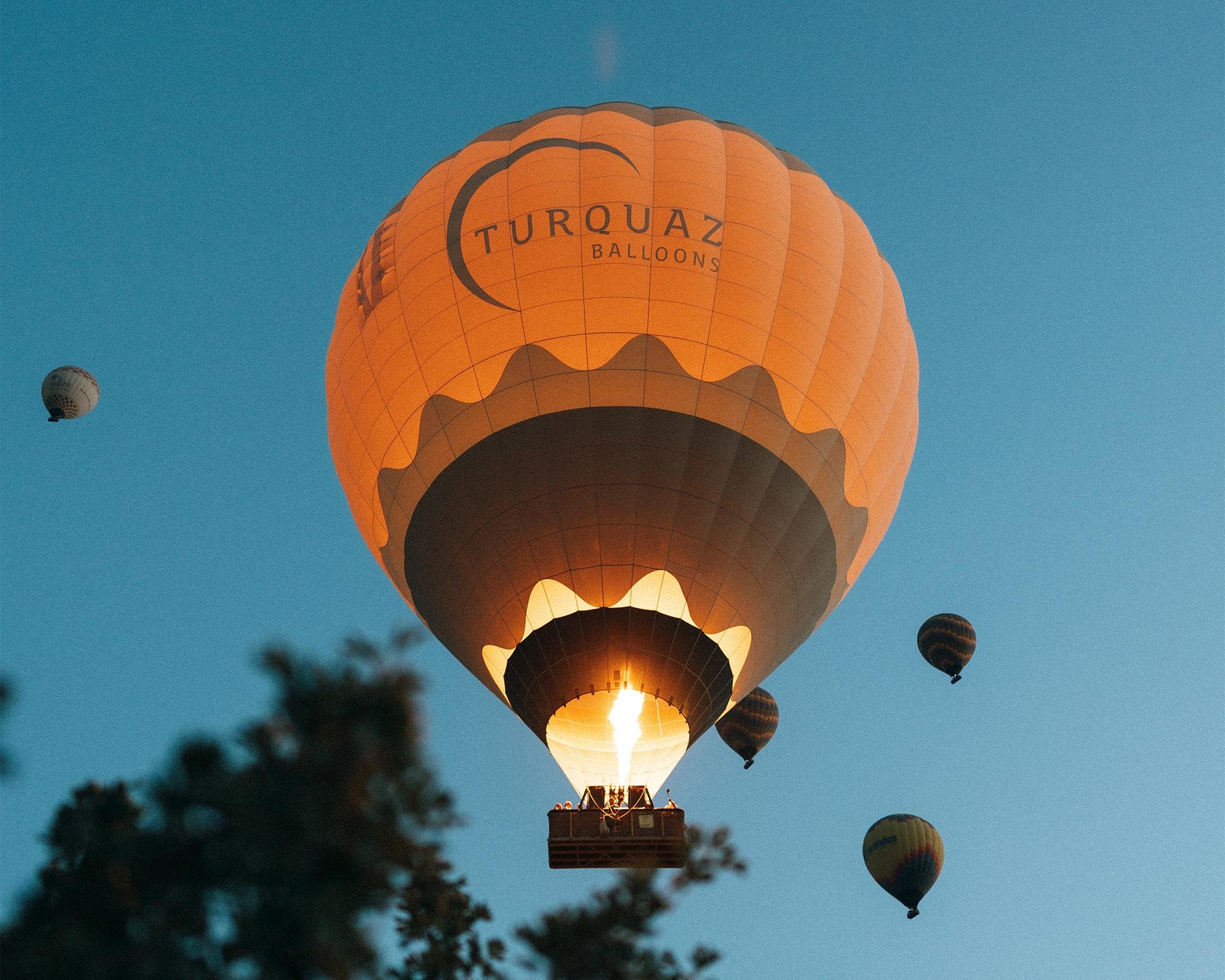 Cappadocia Sunrise Hot Air Balloon Flight with Hotel Transfers