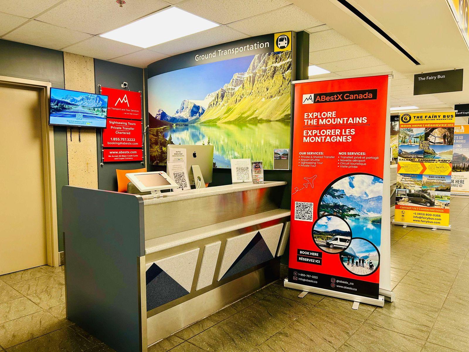 Calgary YYC Airport to Banff Private Transfer