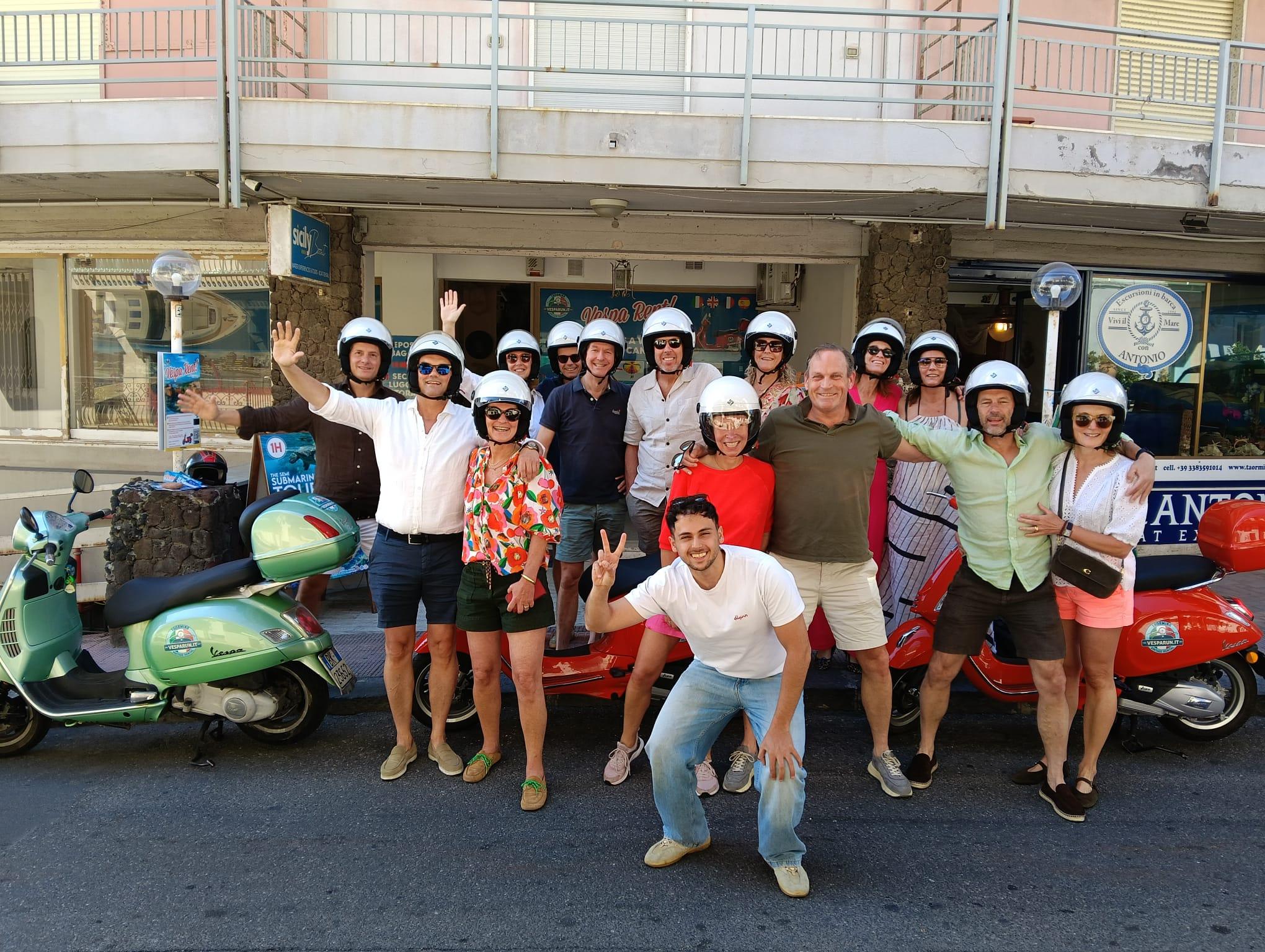 The Vespa tour of Taormina and Castelmola past the White Lotus locations - Taormina, Sicily (3 of 9)