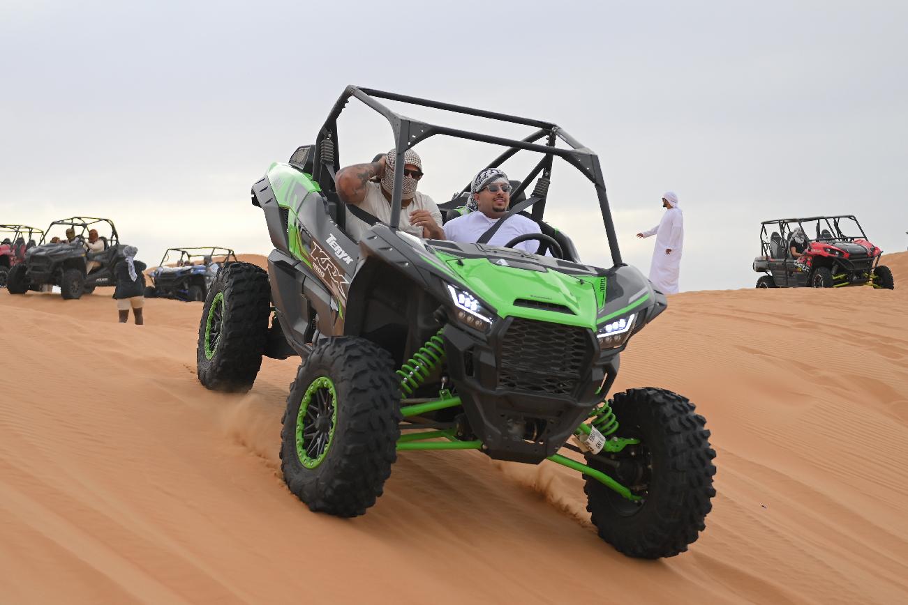 Dubai Desert Buggy Drive with Optional BBQ Evening