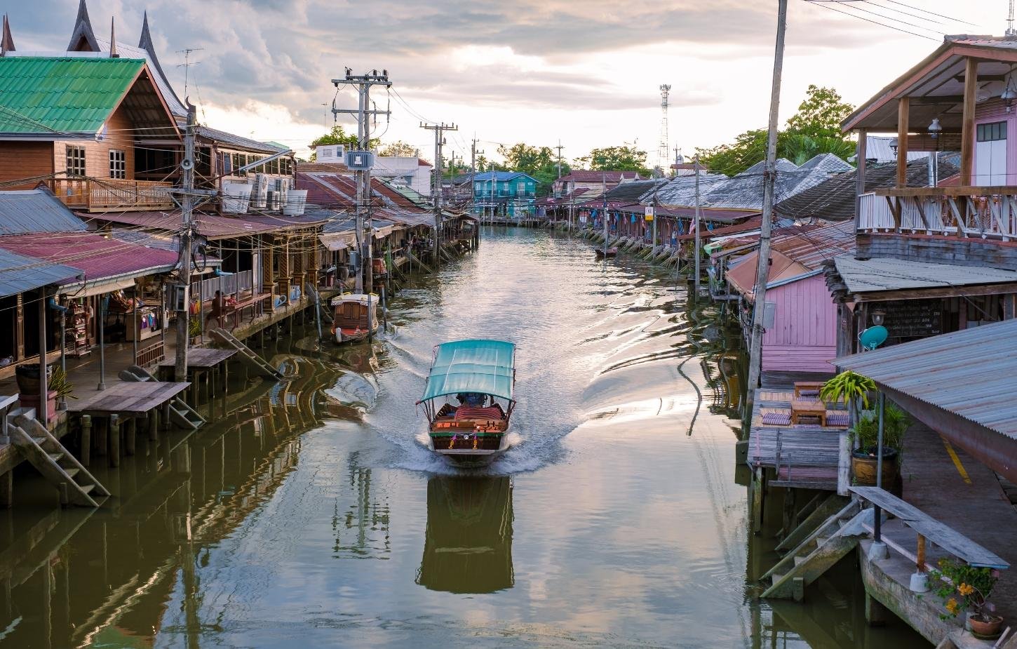 Amphawa Floating Market & Maeklong Railway Tour from Bangkok
