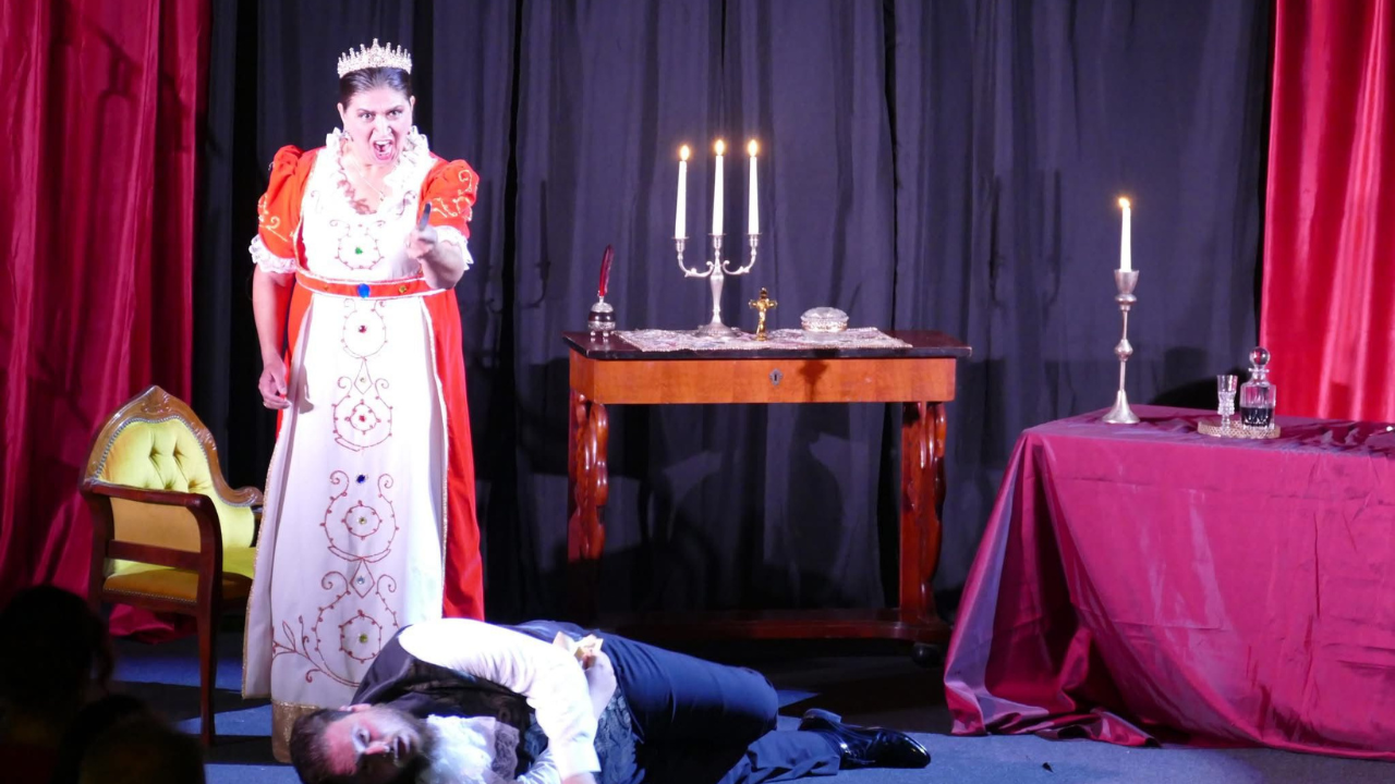 Live Opera Performance at Taormina’s Nazarena Garden Theatre