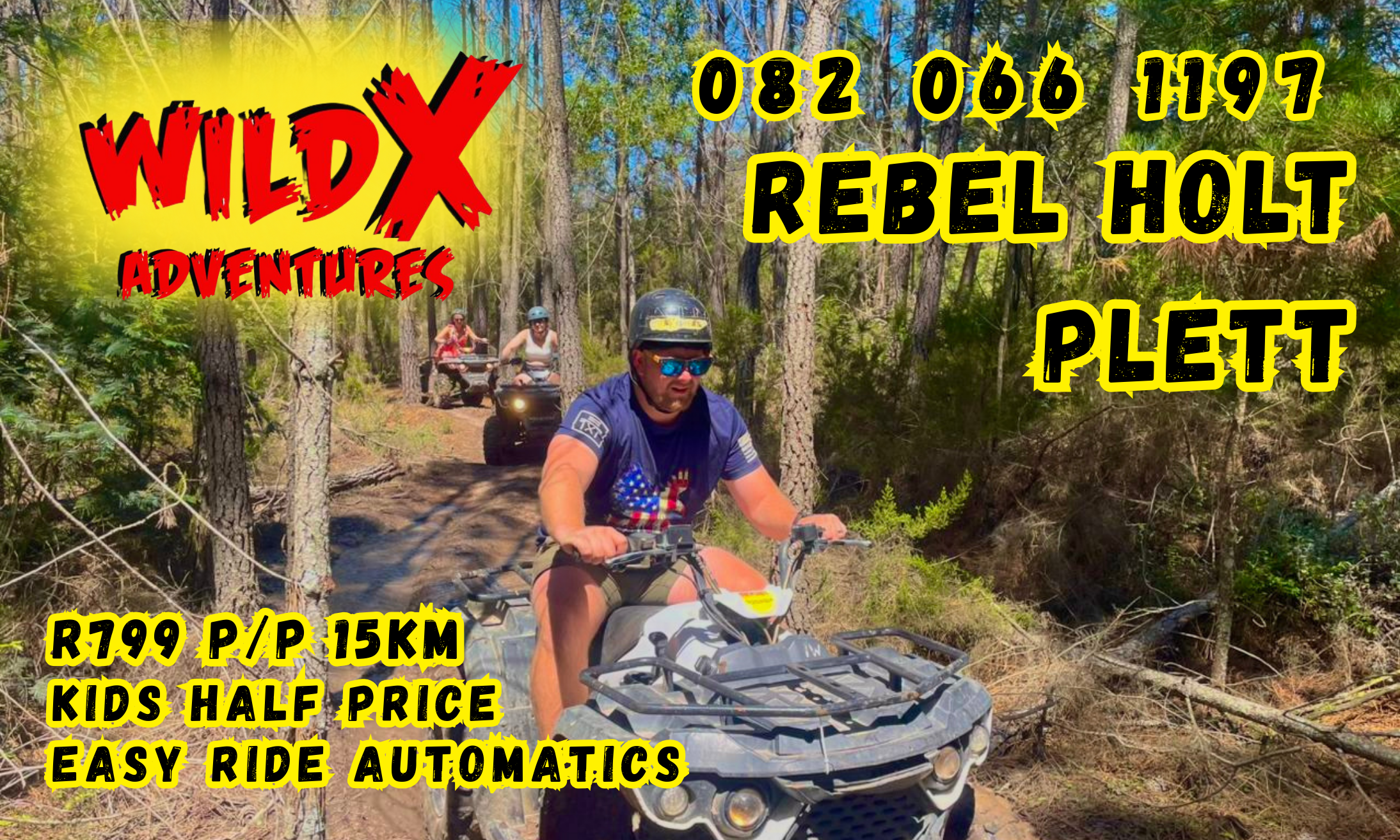 Quad Bike Adventure Through Garden Route Forest Trails