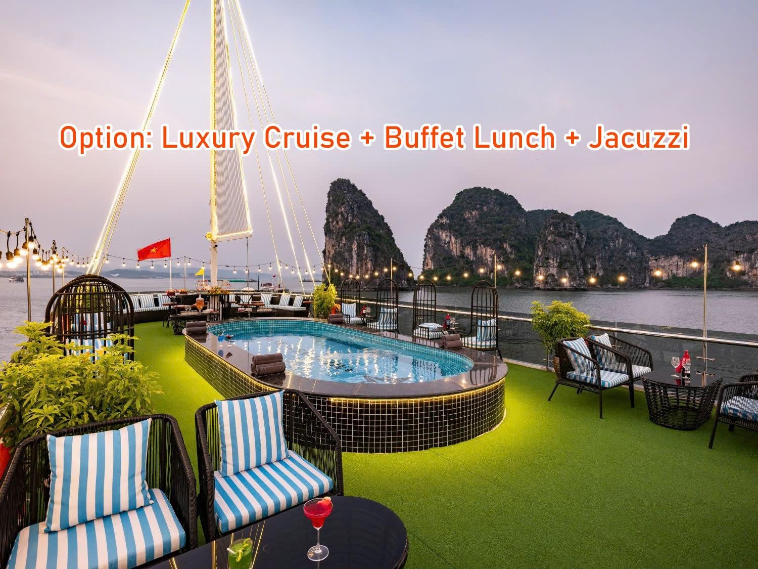 Ha Long Bay Full-Day Cruise from Hanoi: Caves, Kayaking & Sunset Party