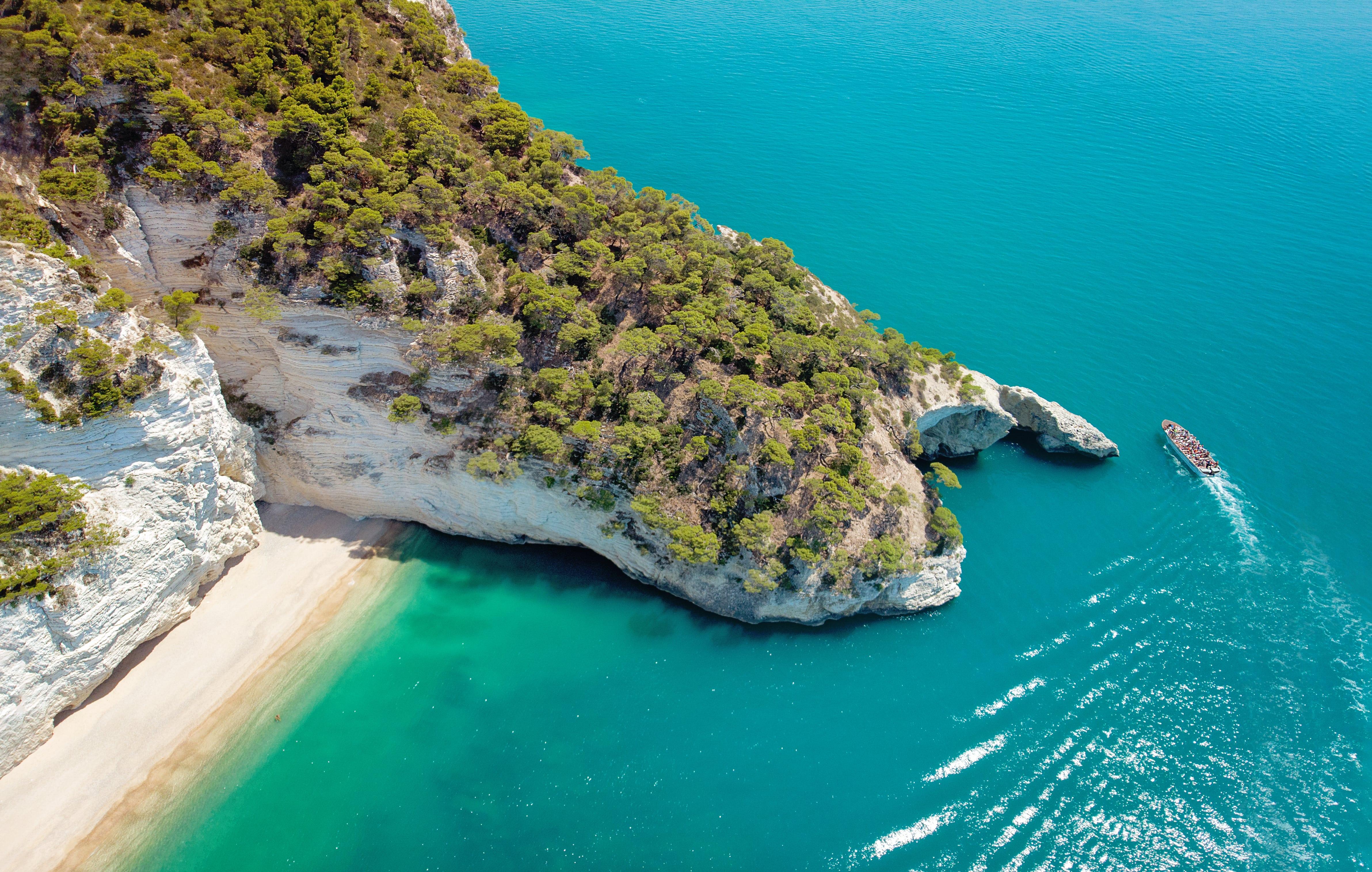 Gargano Coast and Sea Caves Boat Excursion