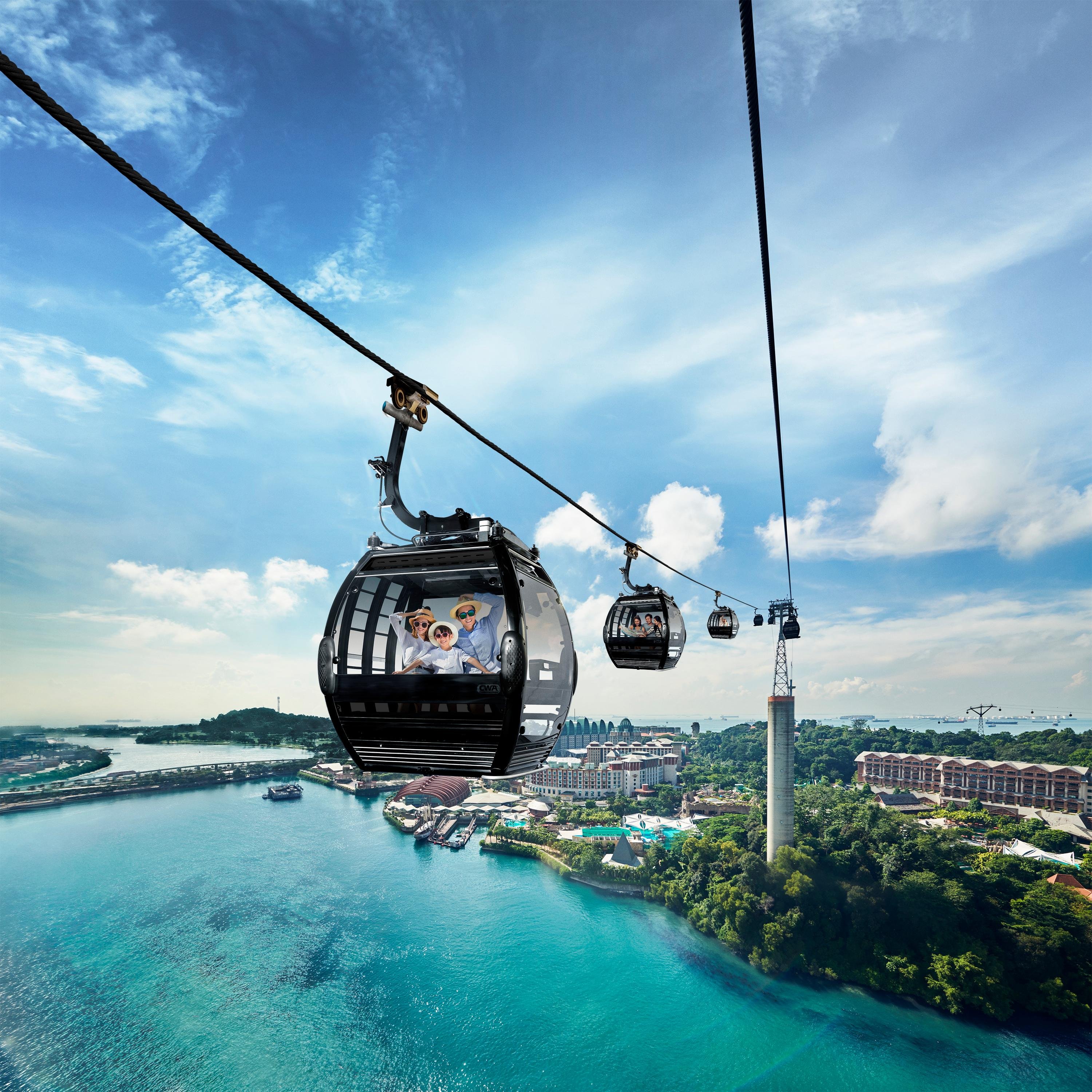 Sentosa Cable Car Sky Pass – Roundtrip