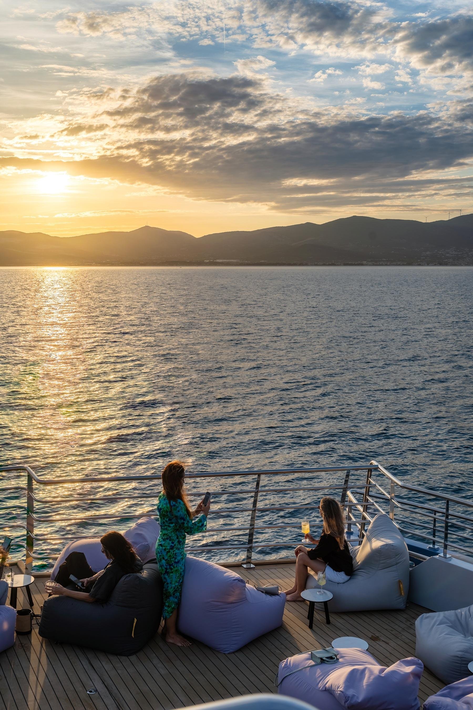 Split: Premium Sunset Catamaran Yacht Cruise