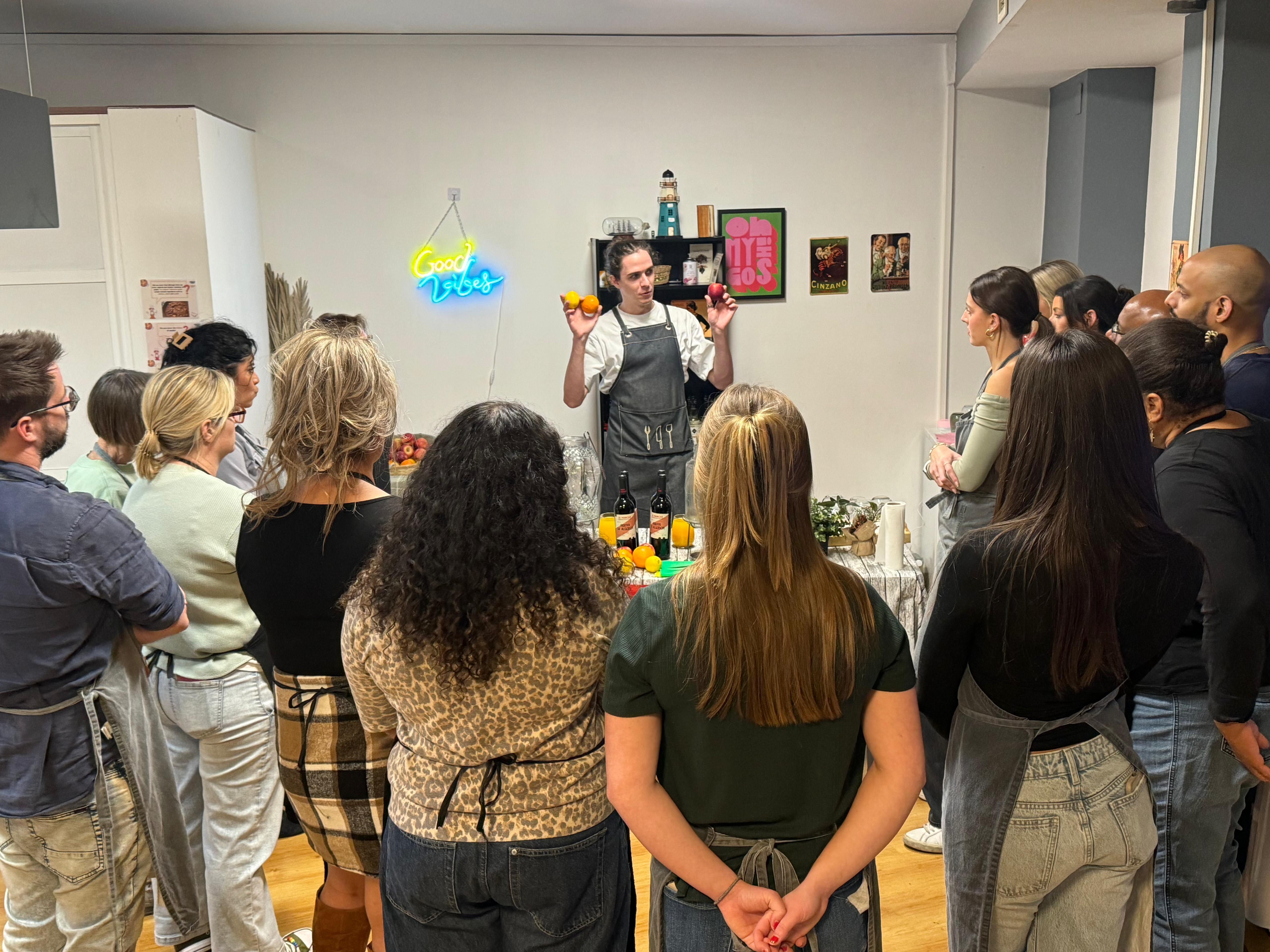 cooking class in Madrid — Central Madrid: Sangría Workshop & Tasting with Local Cheese - 2026 (Verified Reviews)
