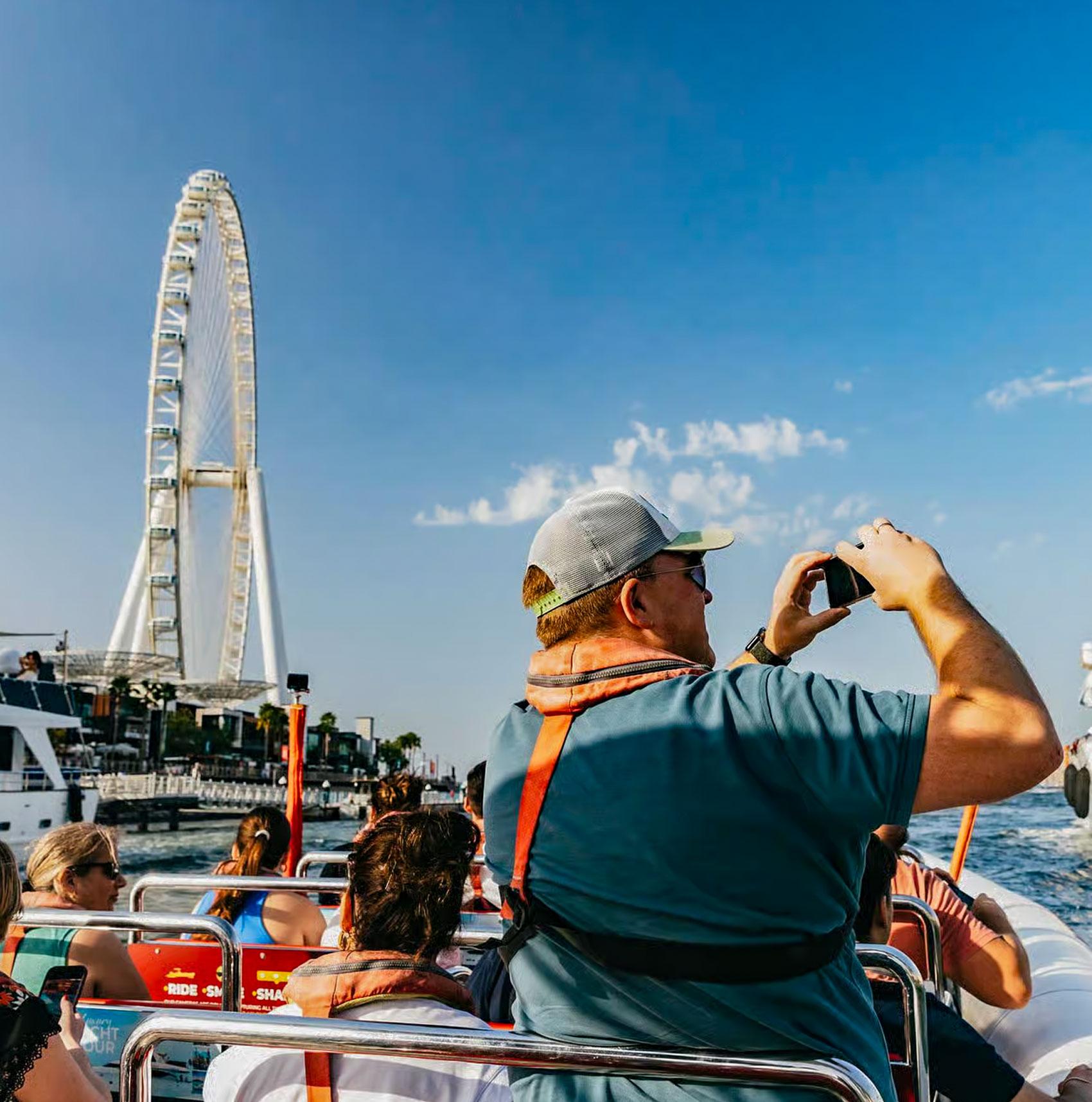 Dubai Speedboat Tour: Marina, Palm, Burj Al Arab & Atlantis