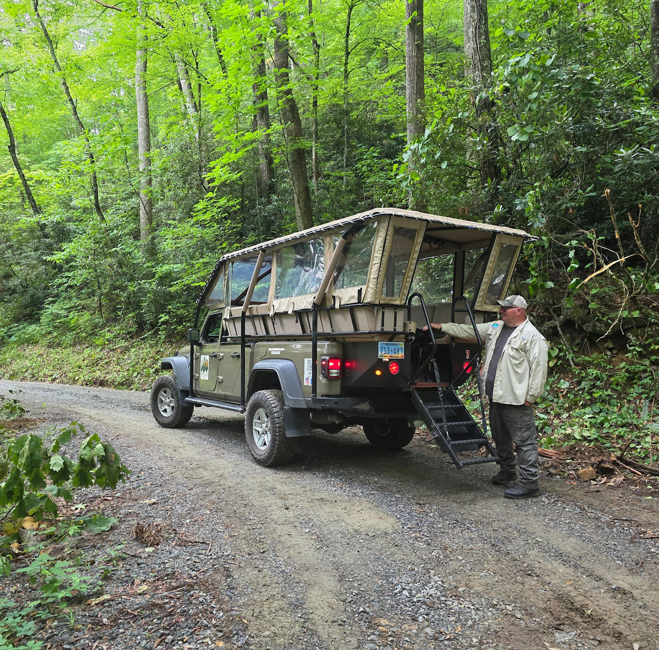 Blue Ridge Sunrise Jeep Adventure