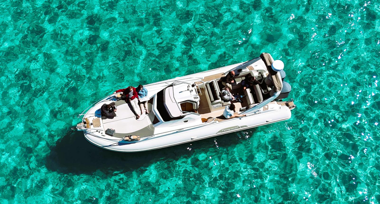 Egadi Islands Coach & RIB Boat Tour with Onboard Aperitif