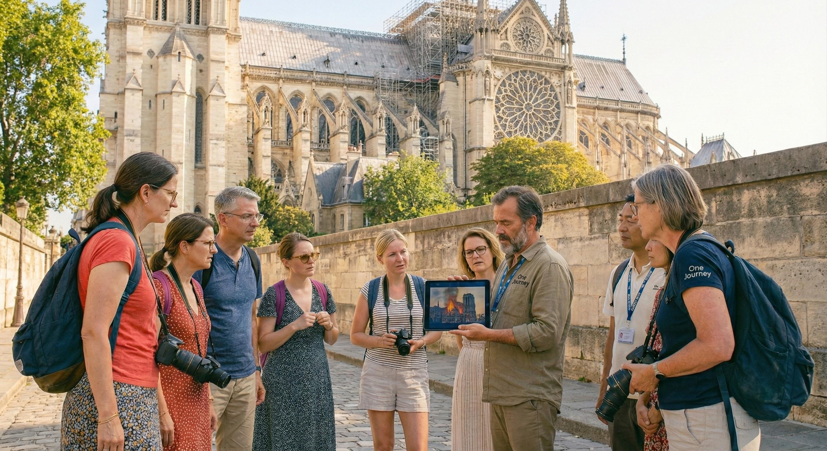 Notre-Dame Cathedral Small-Group Walking Tour with Entry