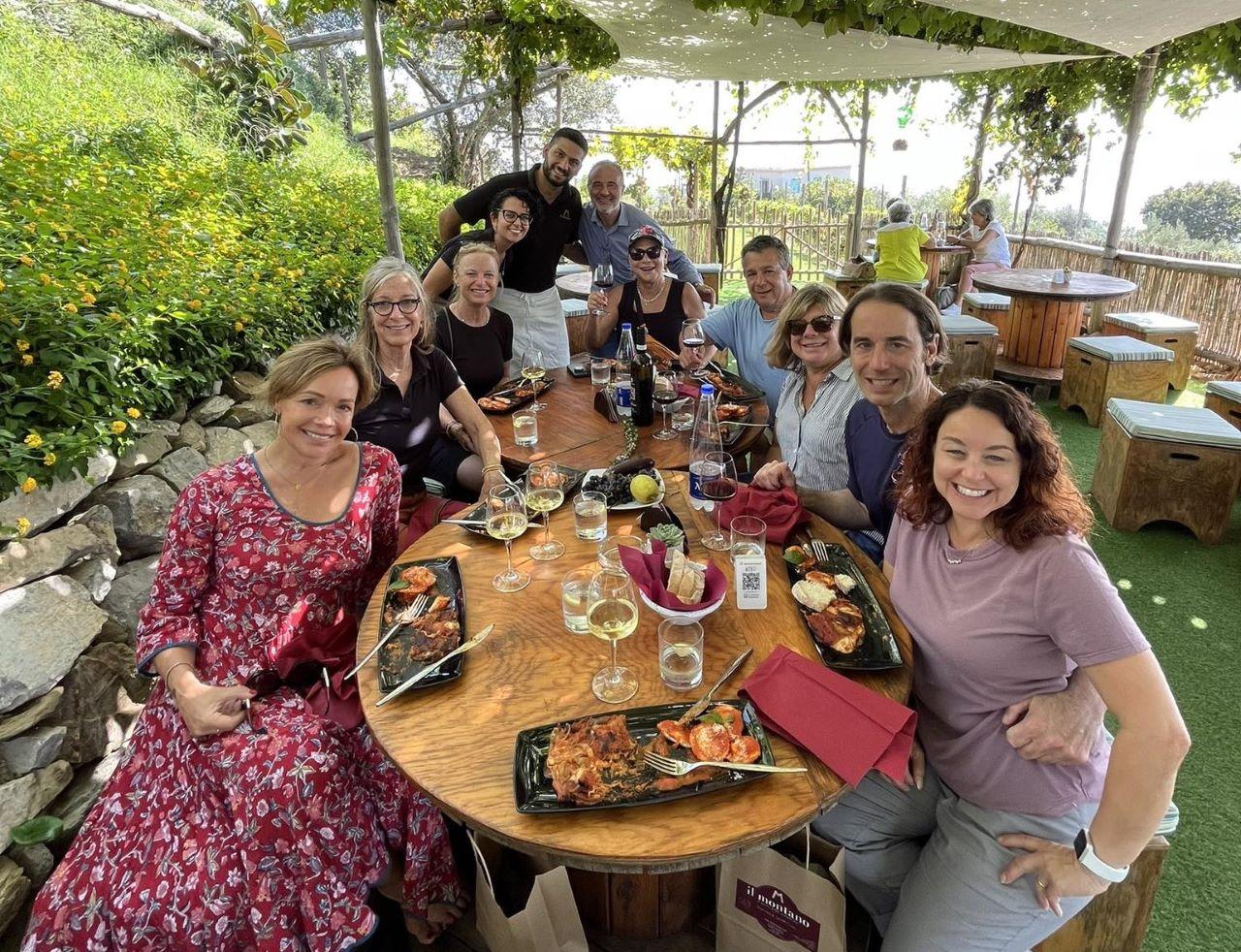 Positano Garden Cooking Class with Li Galli Views