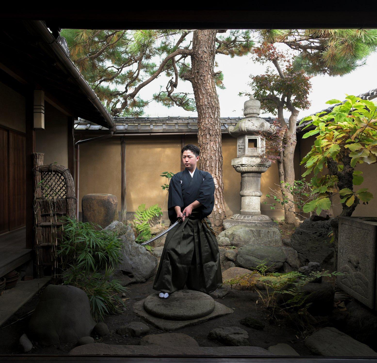 Kyoto Samurai Sword & Zen Experience in a Historic Residence
