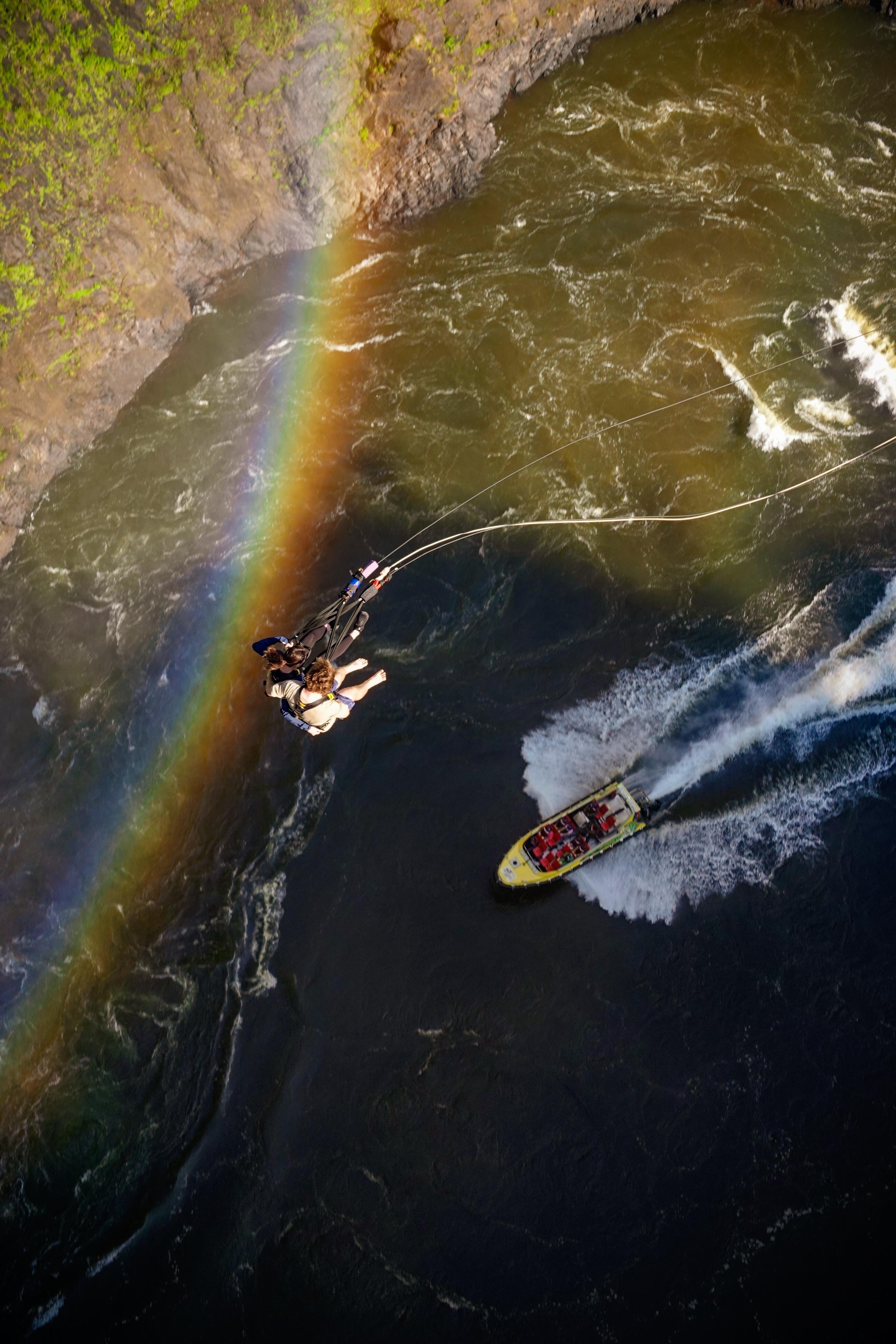 Victoria Falls Bridge Bungee & Jetboat Adventure